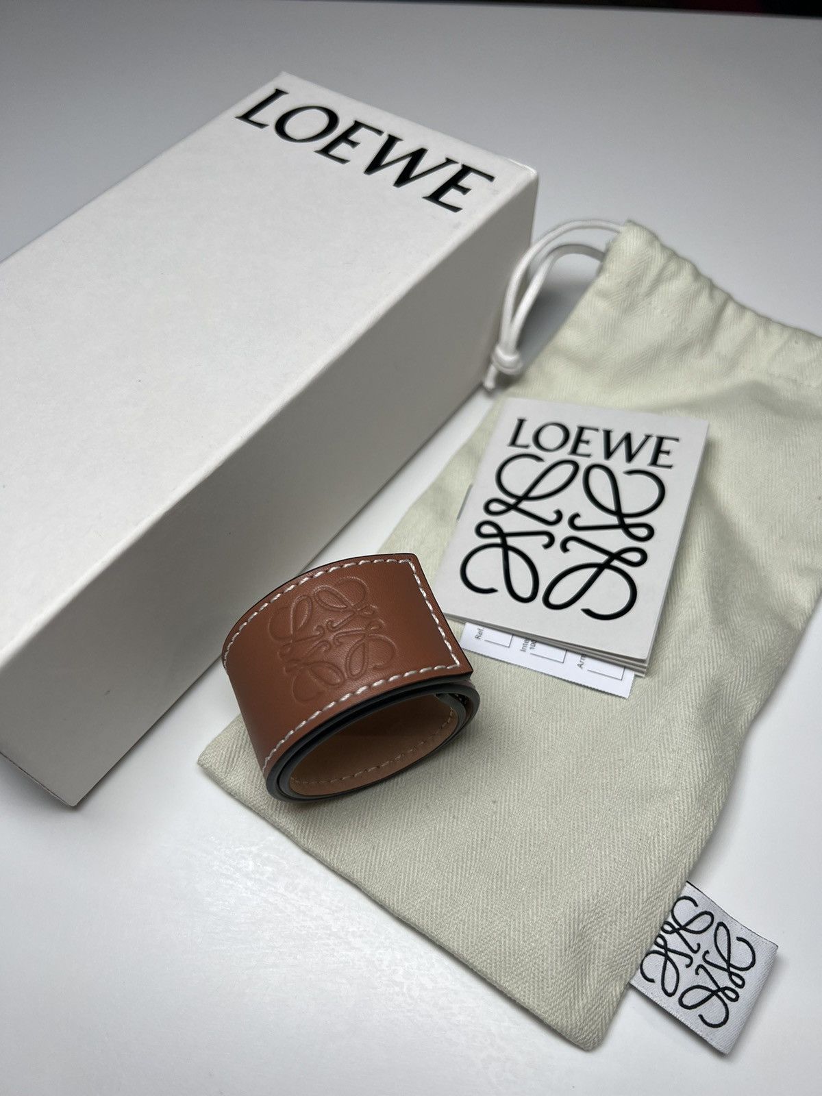 Loewe LOEWE Slap Bracelet in Calfskin Size ONE SIZE - 3 Thumbnail
