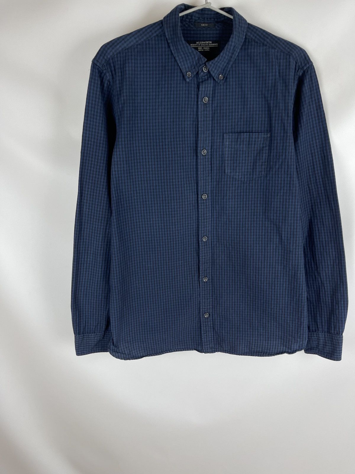 Allsaints Allsaints Sakamoto long sleeve shirt checkered flannel Size US S / EU 44-46 / 1 - 6 Thumbnail