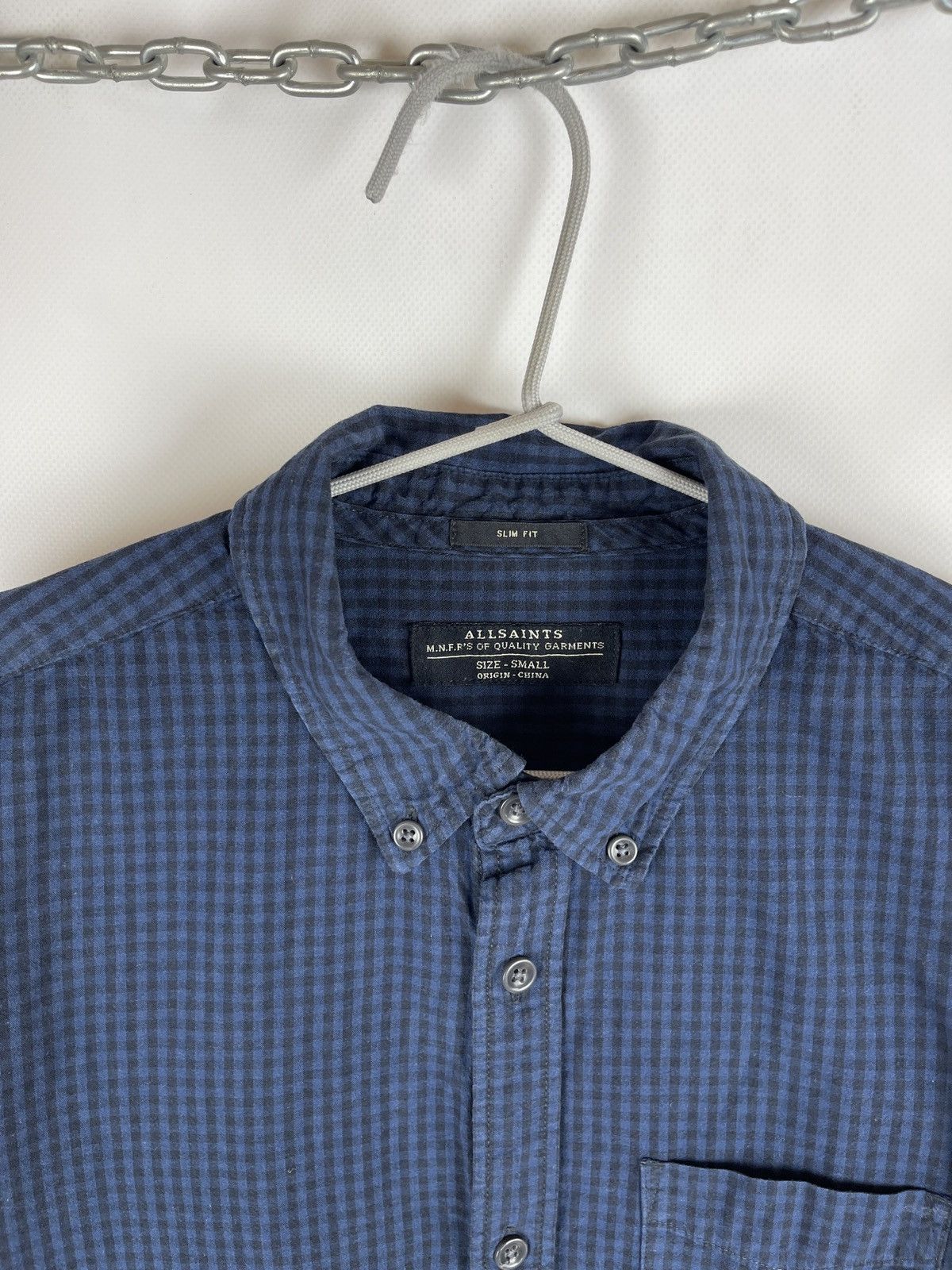 Allsaints Allsaints Sakamoto long sleeve shirt checkered flannel Size US S / EU 44-46 / 1 - 7 Thumbnail