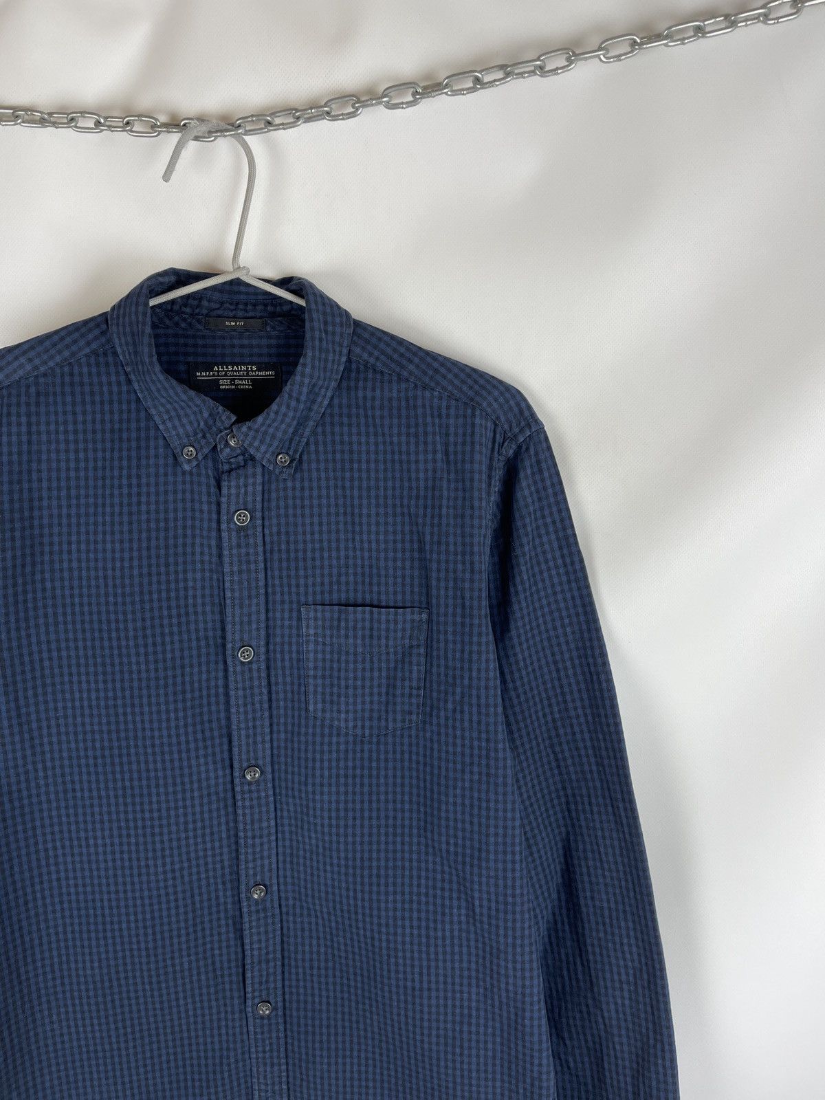 Allsaints Allsaints Sakamoto long sleeve shirt checkered flannel Size US S / EU 44-46 / 1 - 3 Thumbnail