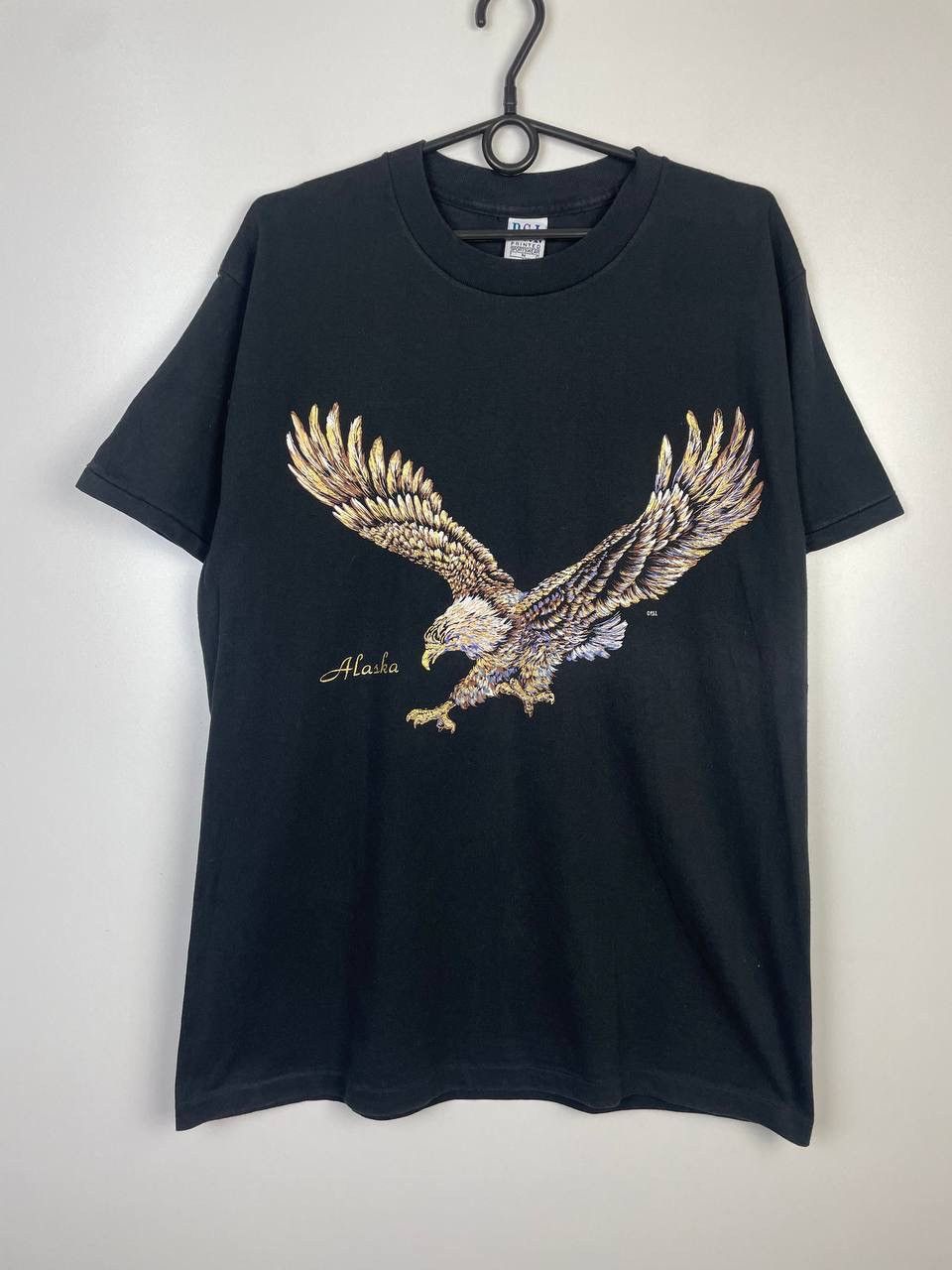Vintage Alaska Eagle 90s vintage t-shirt size L Size US L / EU 52-54 / 3 - 1 Thumbnail