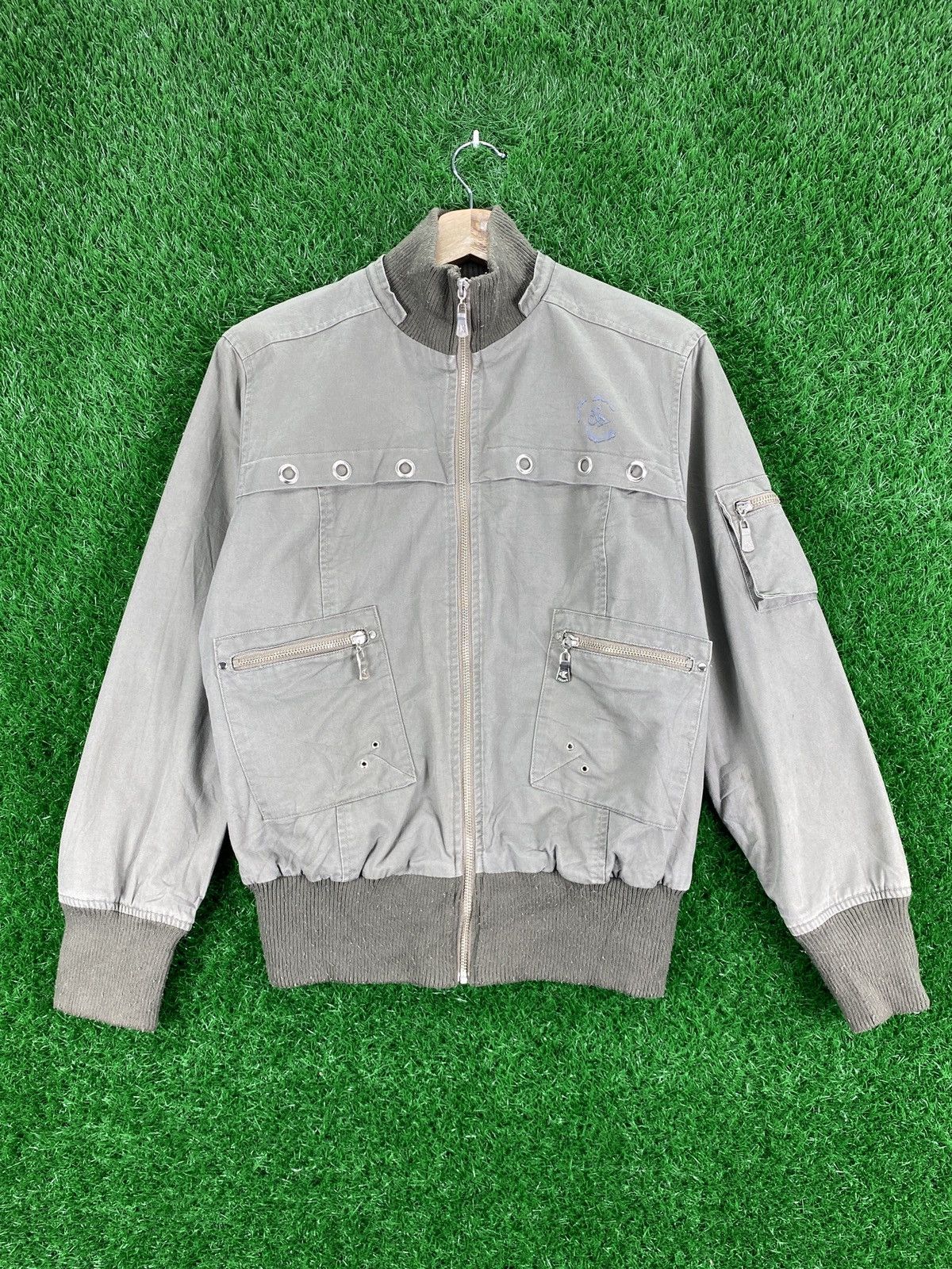 Vintage Calvin Klein Bomber Zipper Jacket