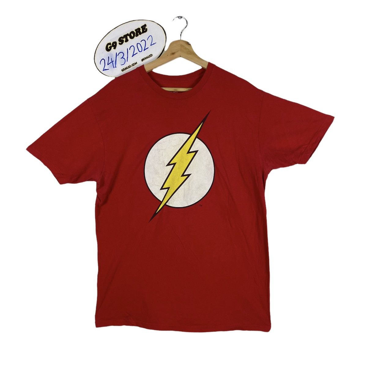 DC Comics OFFER 🔥 The Flash DC Comics Tee T Shirt Size US XL / EU 56 / 4 - 1 Thumbnail