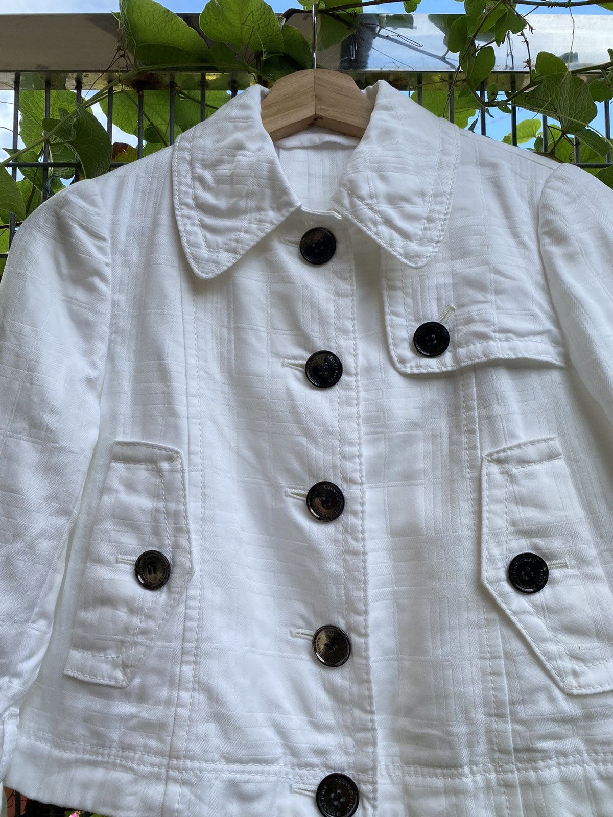 Burberry Vintage Burberry Black Label Cropped Coat Jacket Size M / US 6-8 / IT 42-44 - 2 Thumbnail