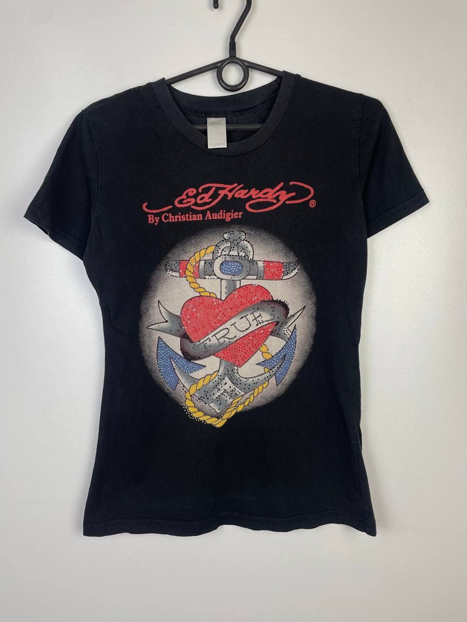 Ed Hardy × Vintage Ed Hardy vintage t-shirt size S wmn Size S / US 4 / IT 40 - 1 Thumbnail
