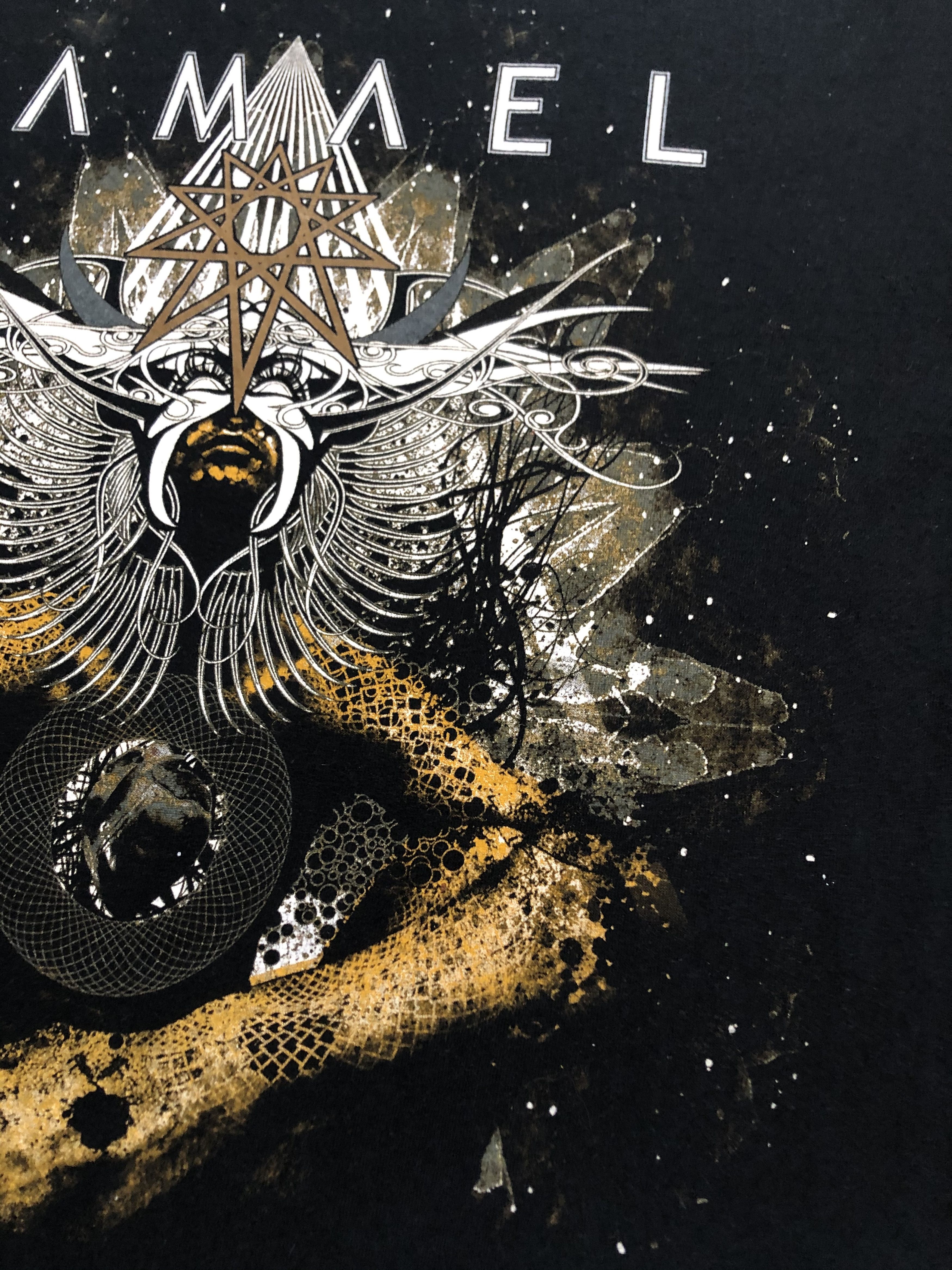 Band Tees SAMAEL European Black Metal Tour Tee Shirt Y2K Rare Hype Size US L / EU 52-54 / 3 - 10 Thumbnail