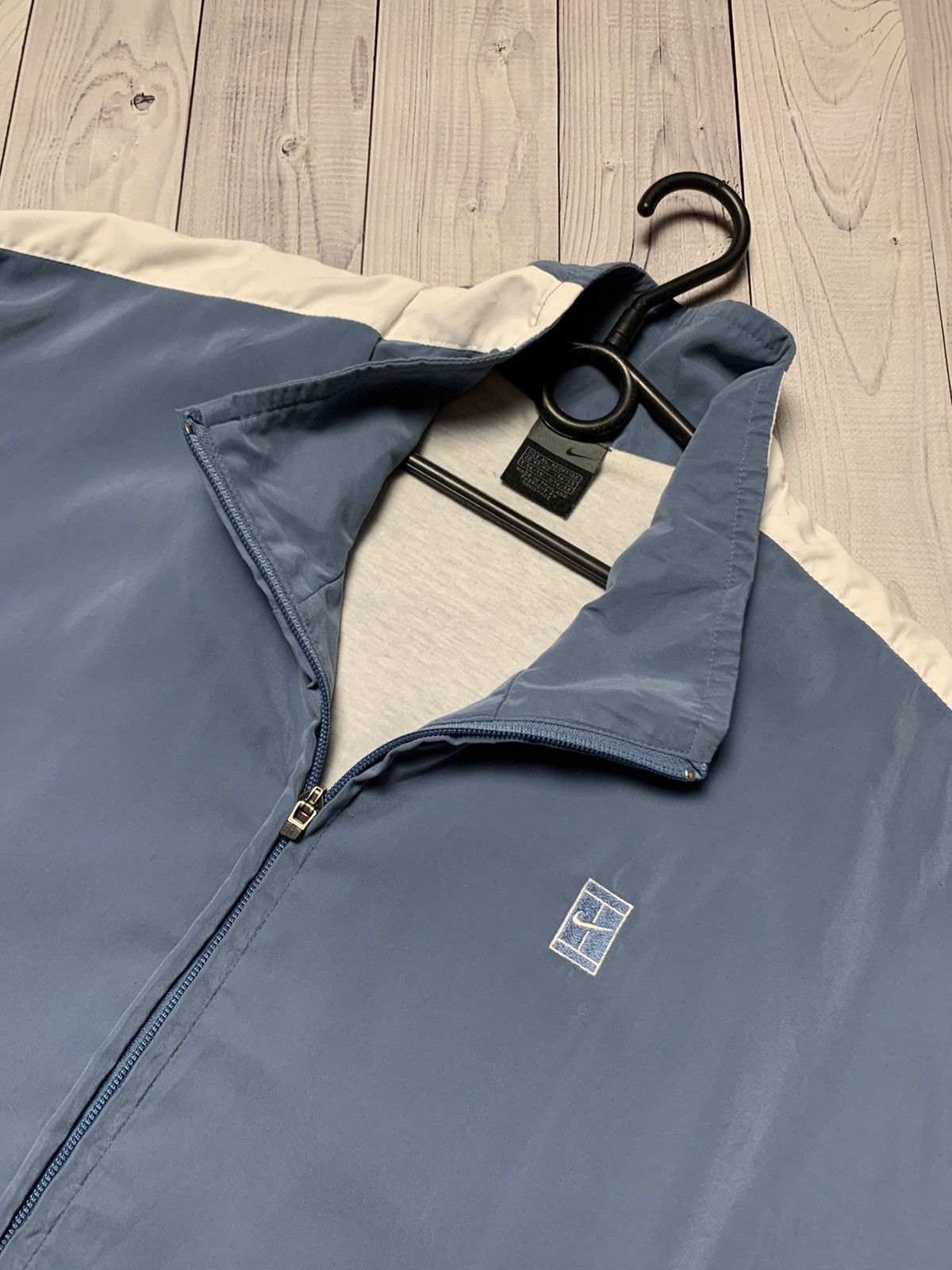 Nike × Vintage Vintage Nike court track jacket size XL logo Size US XL / EU 56 / 4 - 3 Thumbnail