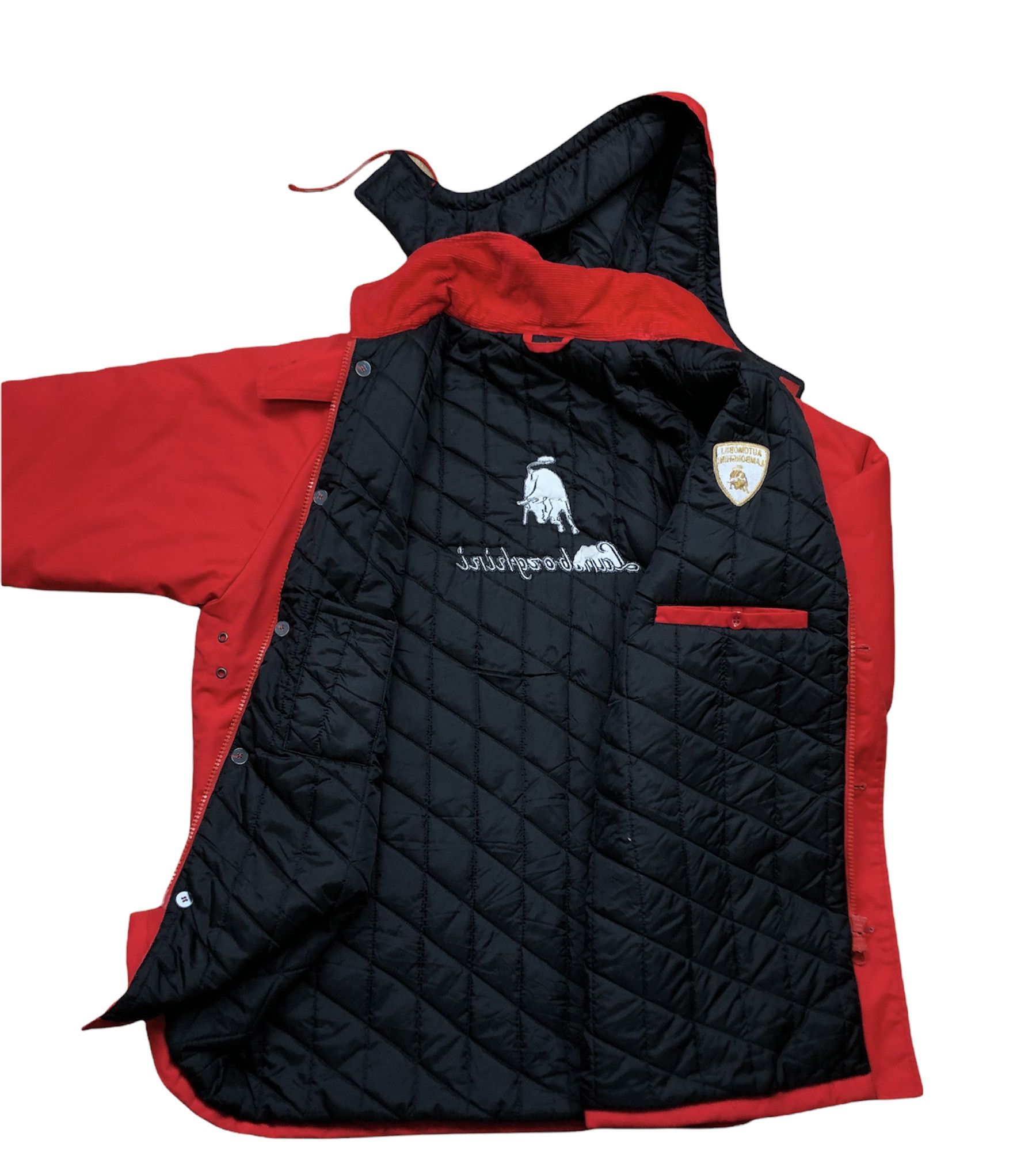 Lamborghini × Vintage Automobili Lamborghini Jacket Racing NASCAR Ferrari Y2K Size US XL / EU 56 / 4 - 2 Thumbnail
