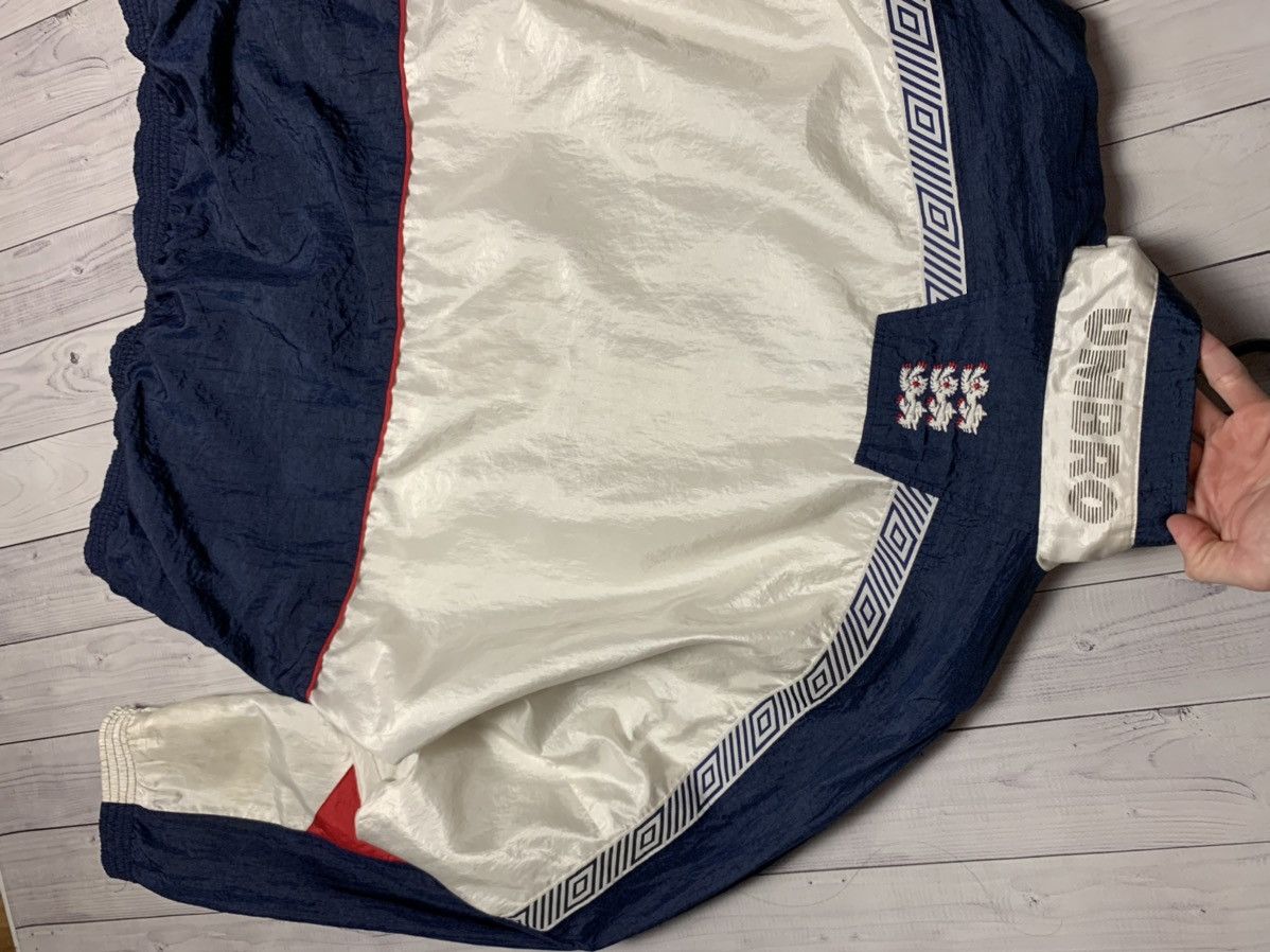 Umbro × Vintage Vintage Umbro England soccer track jacket rare size XL Size US XL / EU 56 / 4 - 8 Thumbnail