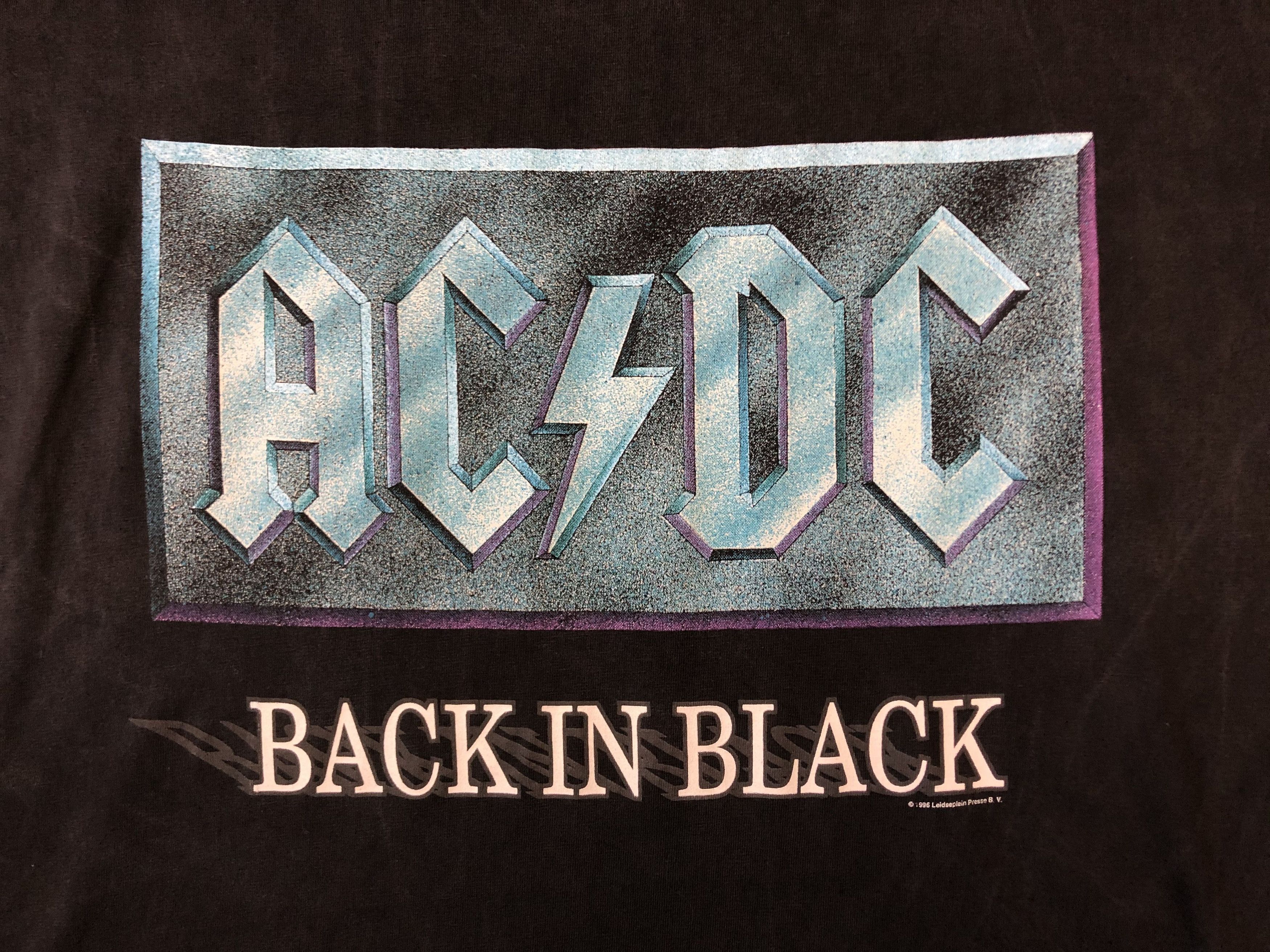 AC/DC × Band Tees × Vintage AC/DC Vintage Band Tee 1996 Shirt Y2K Hype Drill Rare Size US XL / EU 56 / 4 - 3 Thumbnail