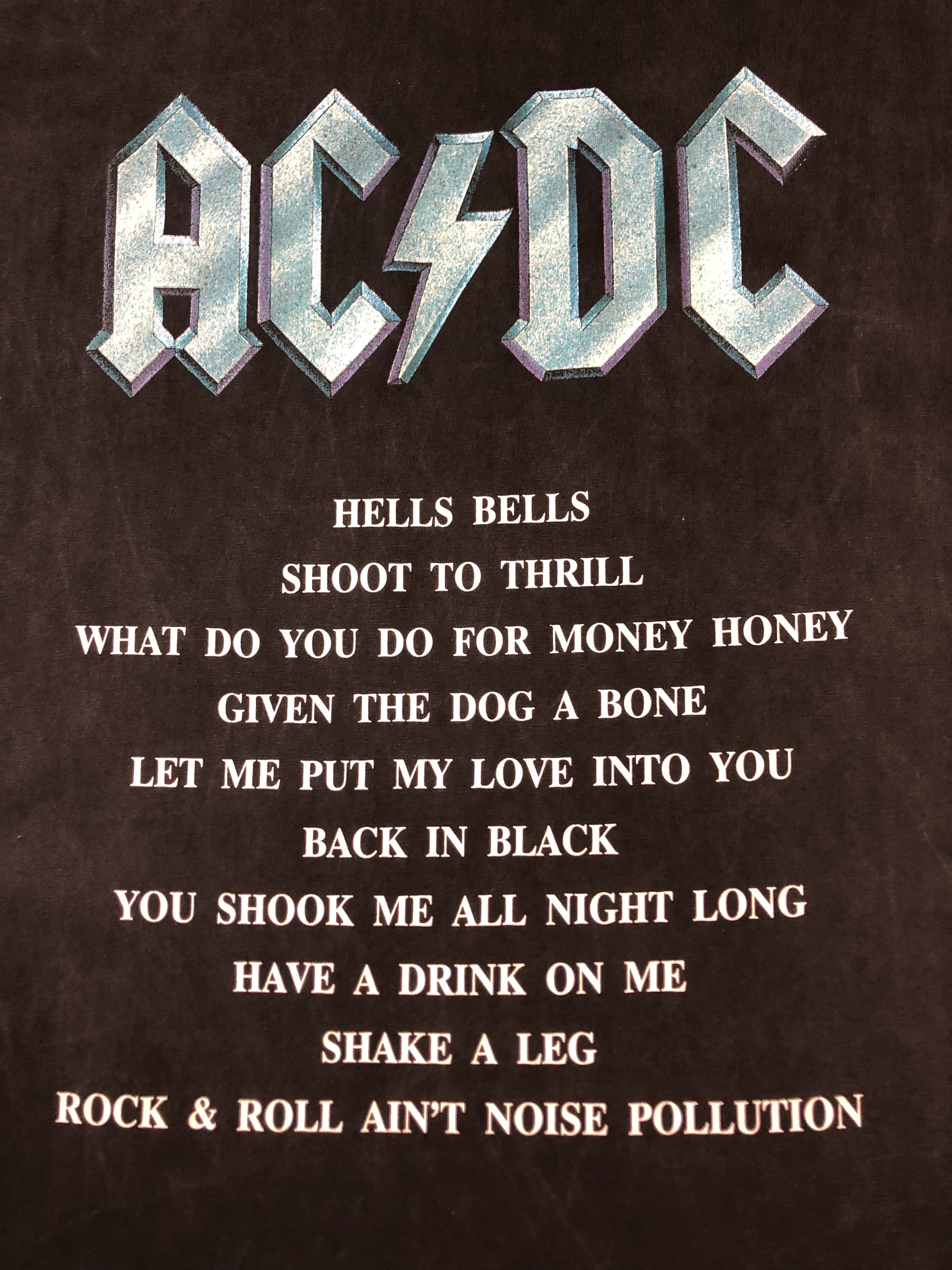 AC/DC × Band Tees × Vintage AC/DC Vintage Band Tee 1996 Shirt Y2K Hype Drill Rare Size US XL / EU 56 / 4 - 10 Thumbnail
