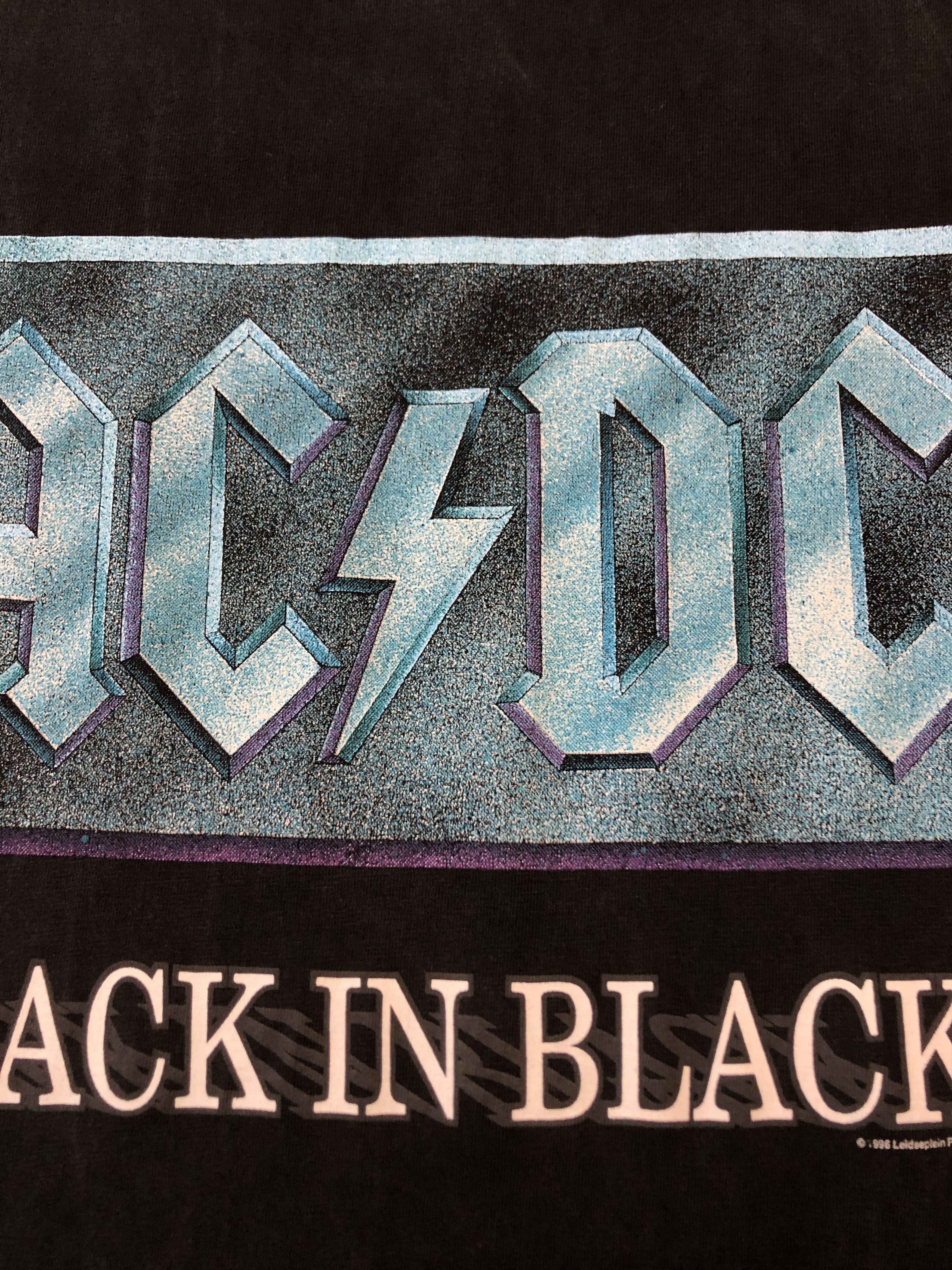 AC/DC × Band Tees × Vintage AC/DC Vintage Band Tee 1996 Shirt Y2K Hype Drill Rare Size US XL / EU 56 / 4 - 7 Thumbnail