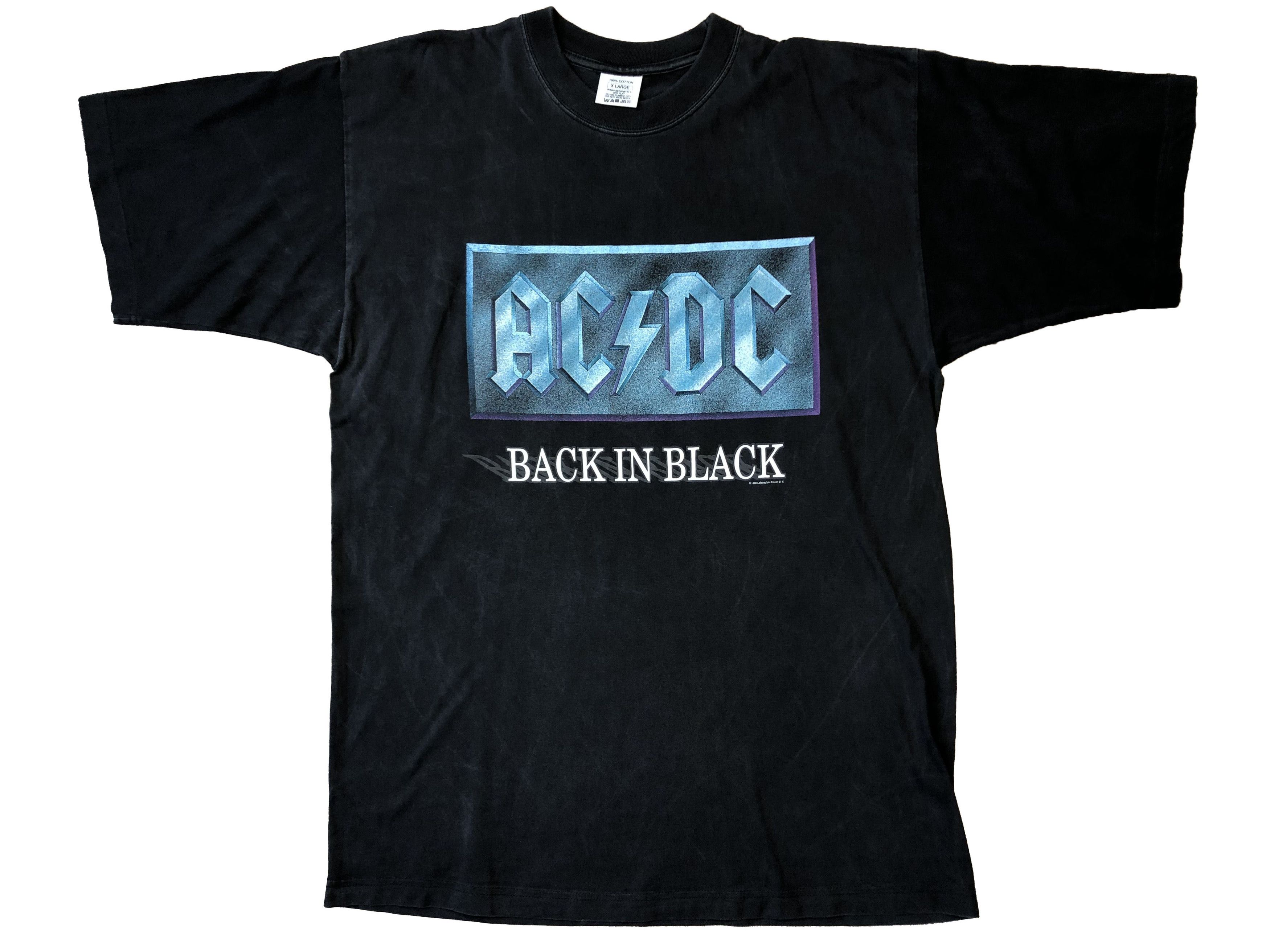 AC/DC × Band Tees × Vintage AC/DC Vintage Band Tee 1996 Shirt Y2K Hype Drill Rare Size US XL / EU 56 / 4 - 1 Thumbnail