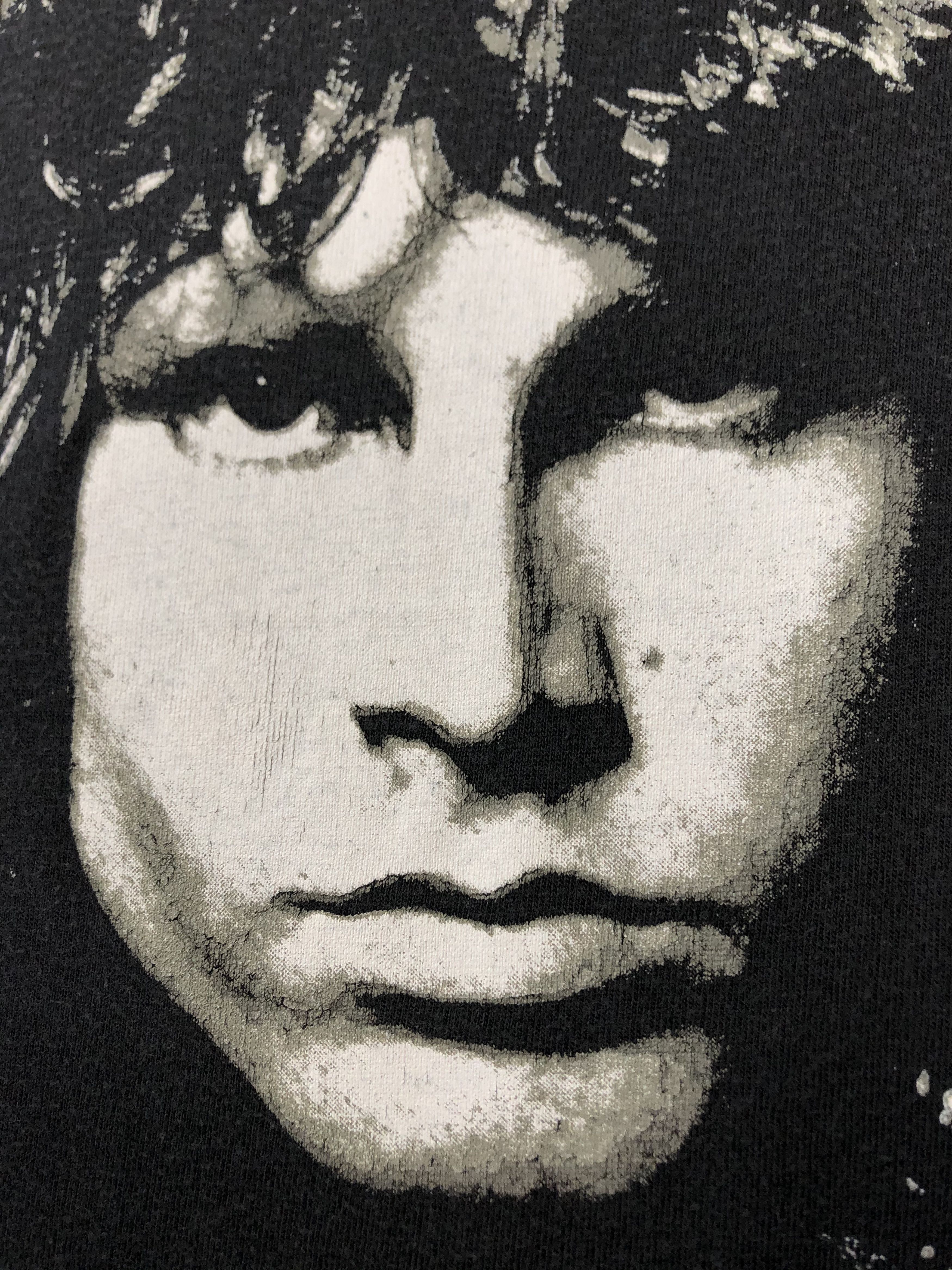 Band Tees × Vintage Vintage Jim Morrison The Doors Portrait Tee 90's Y2K Hype Size US S / EU 44-46 / 1 - 7 Thumbnail