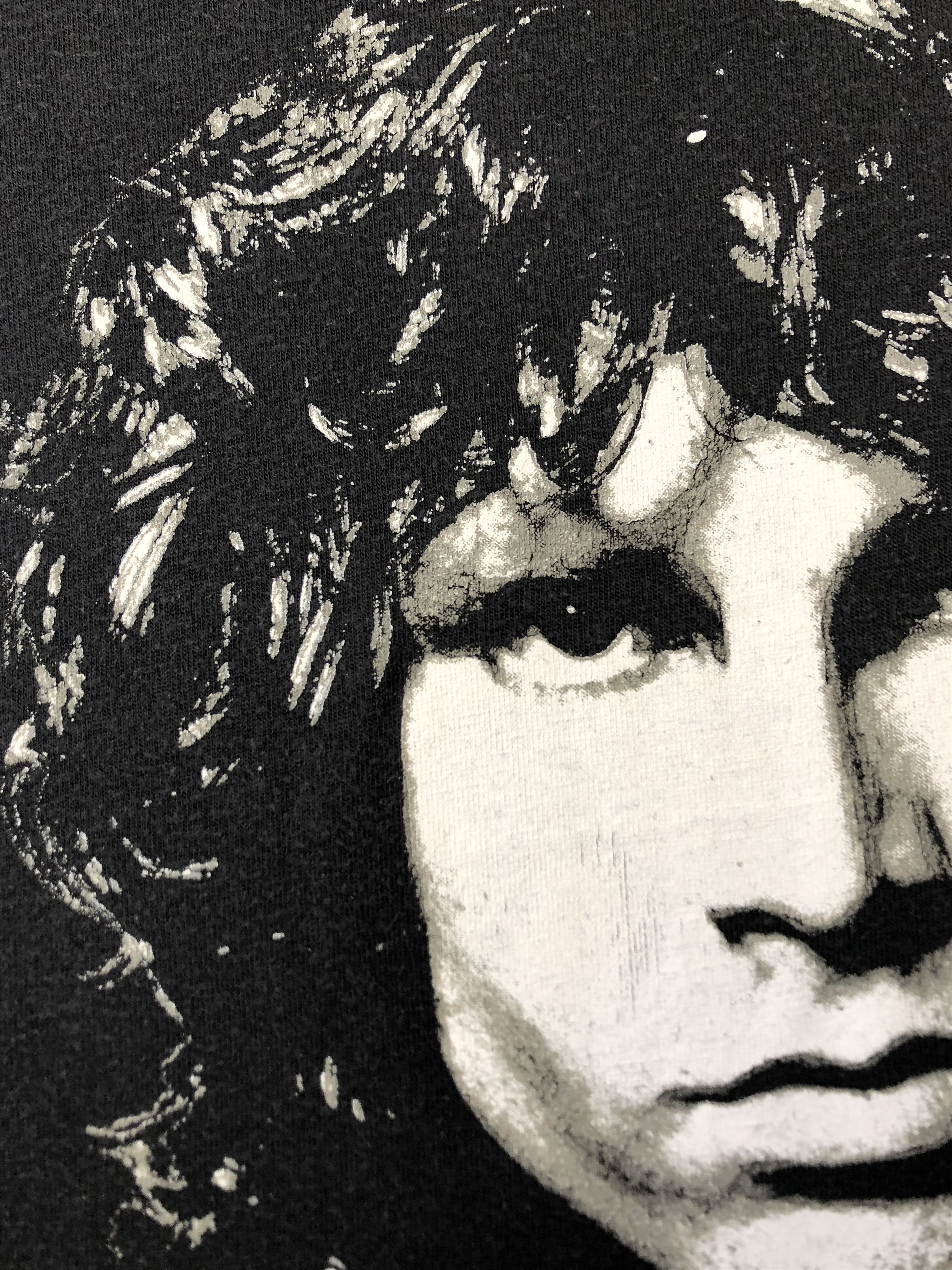 Band Tees × Vintage Vintage Jim Morrison The Doors Portrait Tee 90's Y2K Hype Size US S / EU 44-46 / 1 - 6 Thumbnail