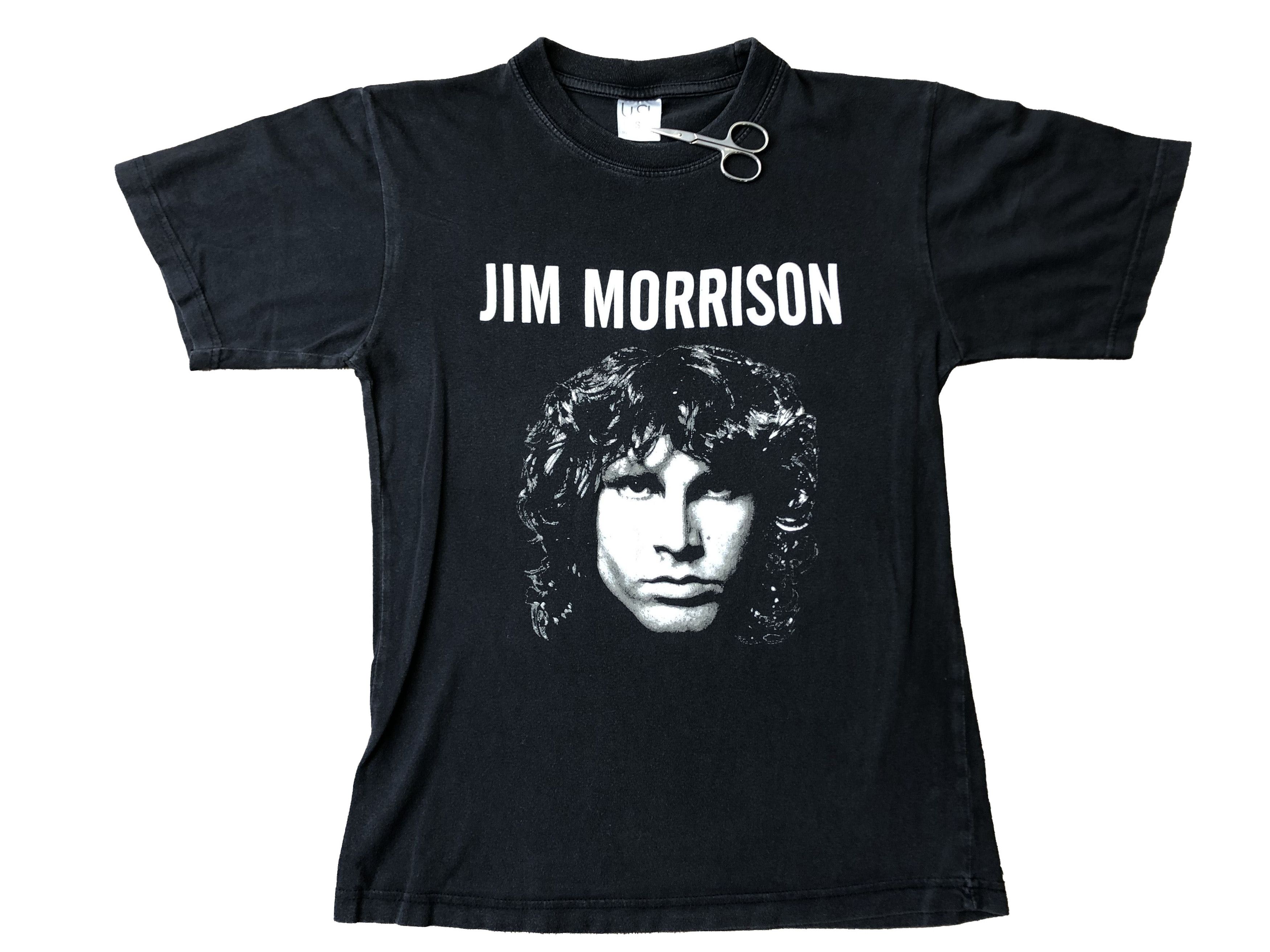 Band Tees × Vintage Vintage Jim Morrison The Doors Portrait Tee 90's Y2K Hype Size US S / EU 44-46 / 1 - 1 Thumbnail