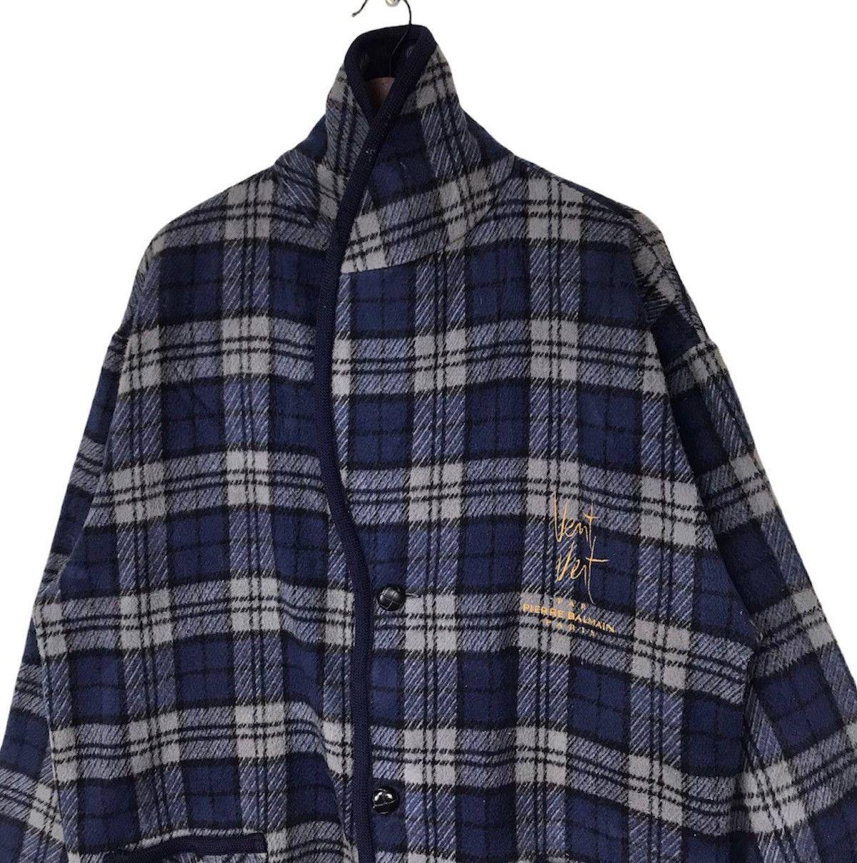 Pierre Balmain Vintage pierre balmain paris plaid coat xlarge Size US XL / EU 56 / 4 - 6 Thumbnail