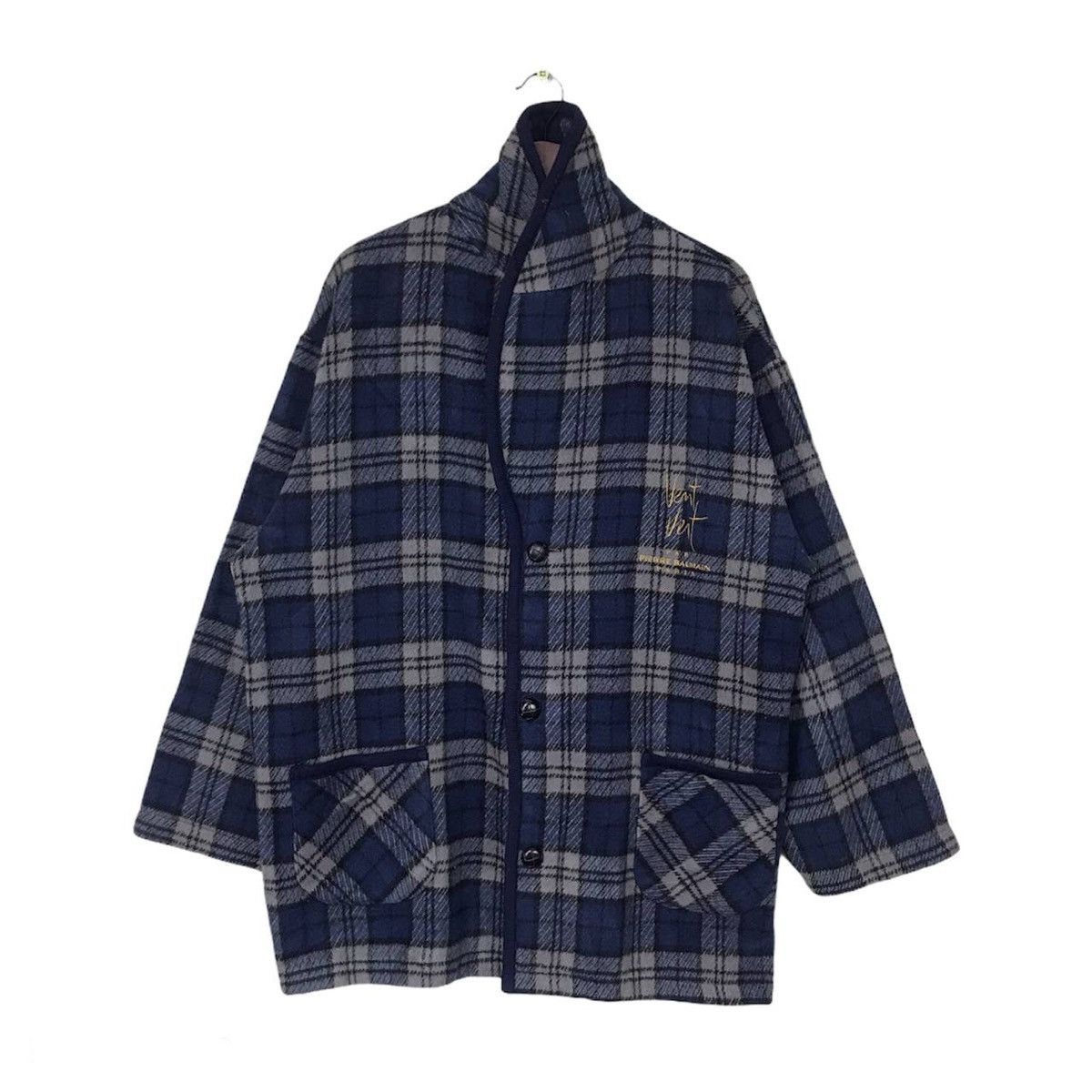 Pierre Balmain Vintage pierre balmain paris plaid coat xlarge Size US XL / EU 56 / 4 - 7 Thumbnail