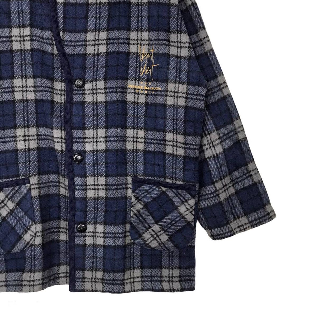 Pierre Balmain Vintage pierre balmain paris plaid coat xlarge Size US XL / EU 56 / 4 - 3 Thumbnail