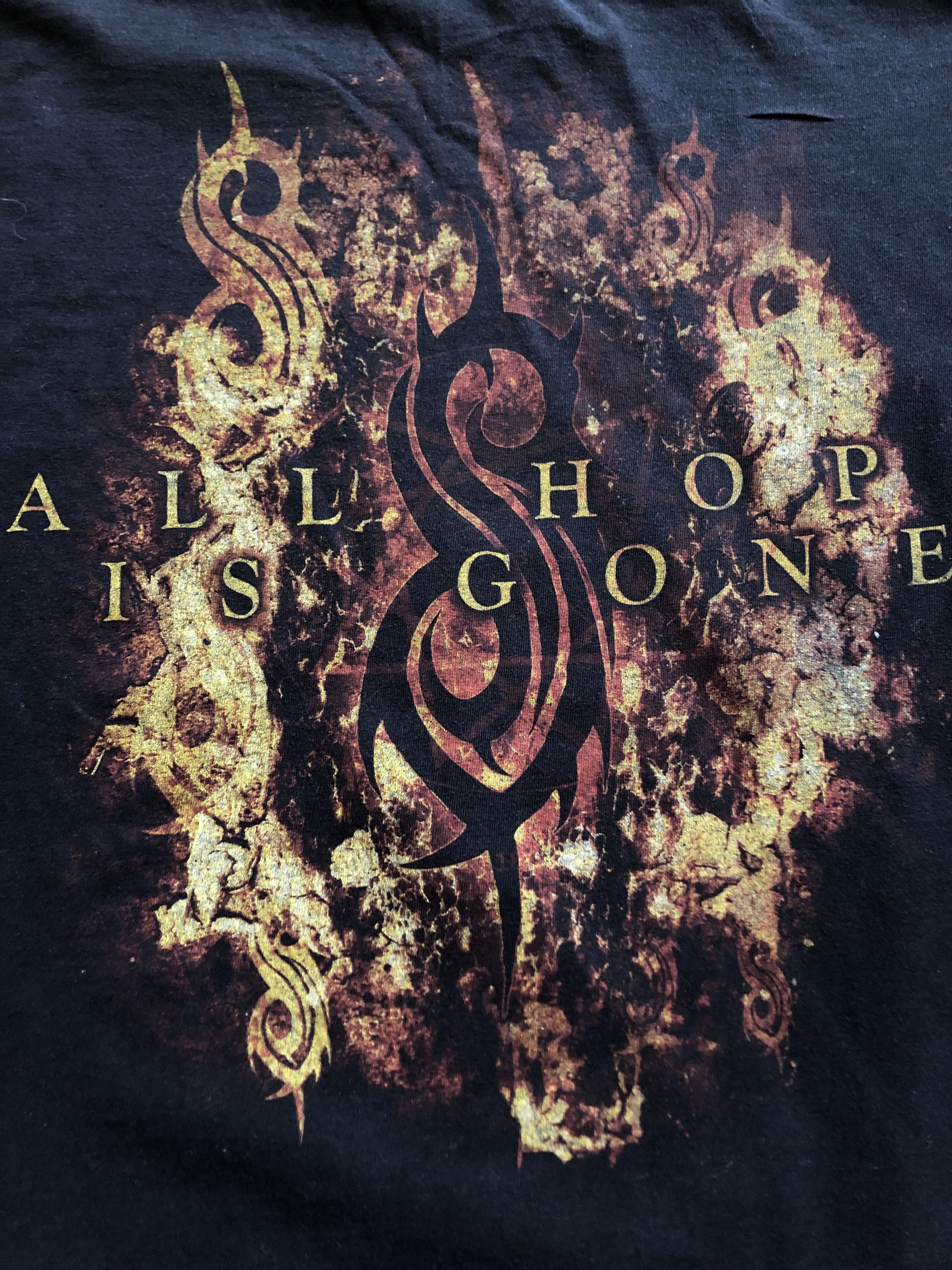 Band Tees × Slipknot × Vintage Slipknot All Hope Is Gone 2009 Tour Band Tee Shirt Rare Size US L / EU 52-54 / 3 - 11 Thumbnail