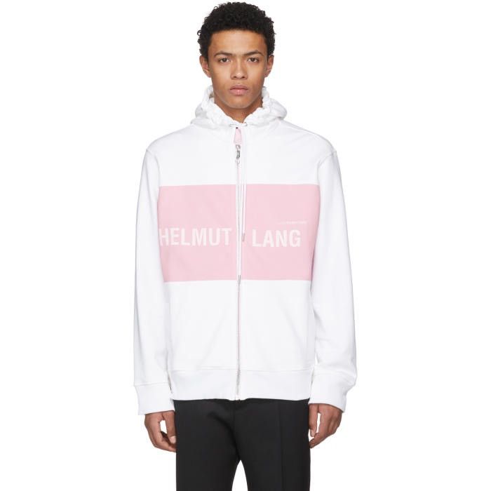 Helmut Lang Hoodie Pink Grailed