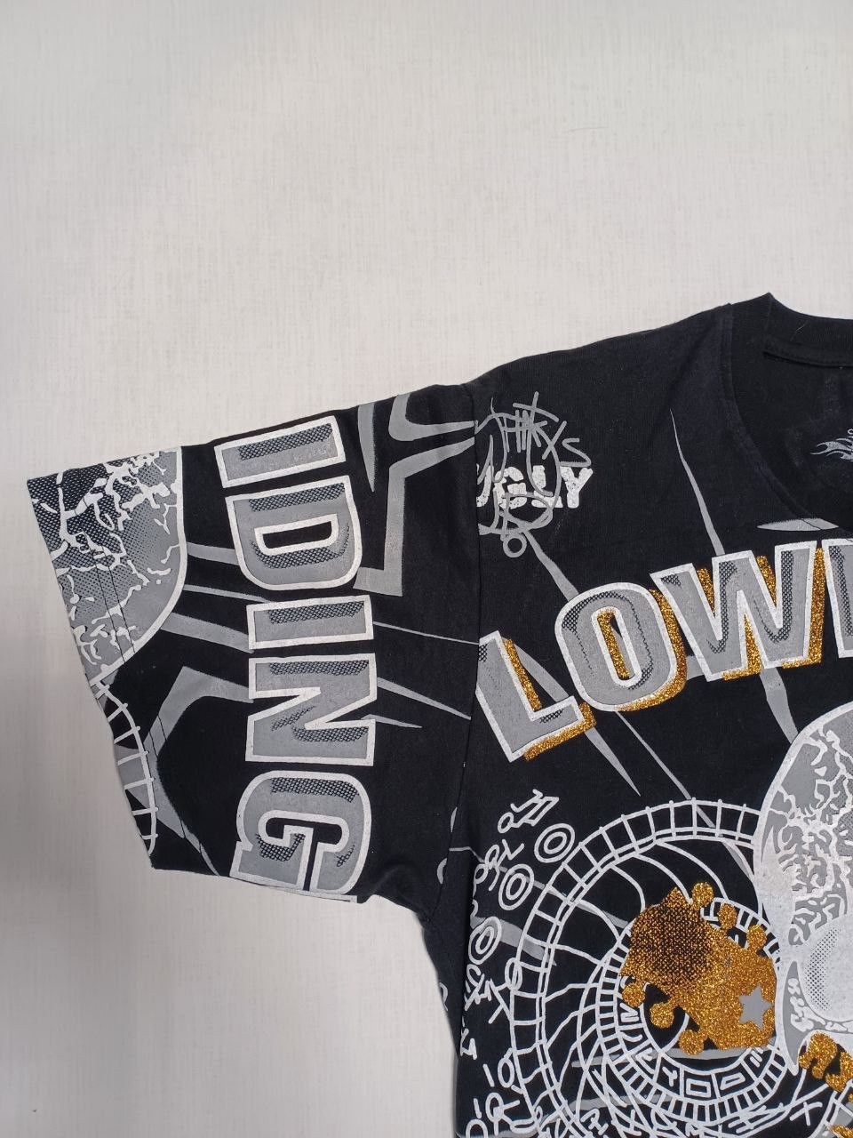Rap Tees Vintage lowriding skull big logo monogram t-shirt Size US L / EU 52-54 / 3 - 4 Thumbnail