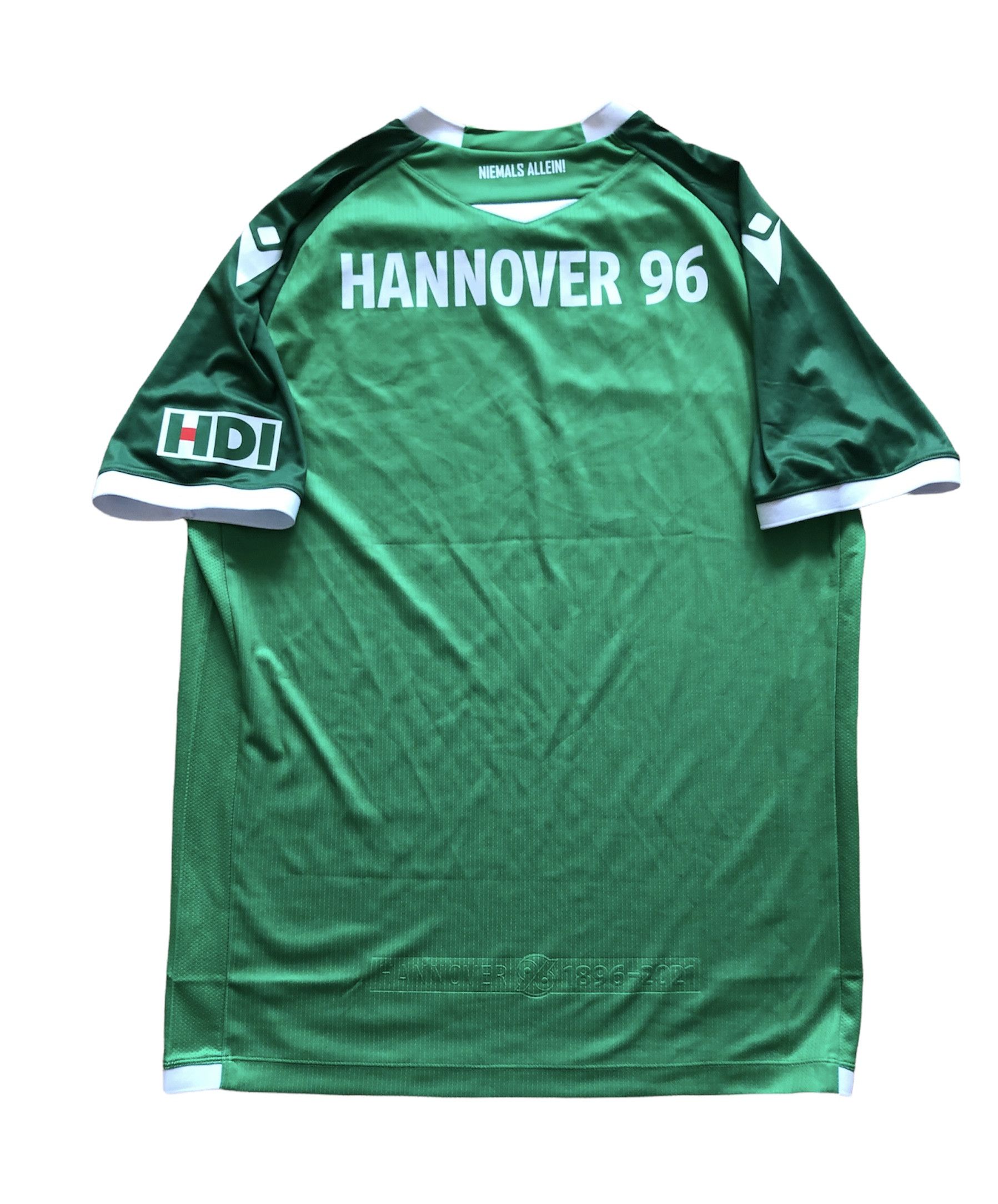 Macron Hannover 96 football shirt 2020 Soccer Tee Y2K Sport Hype Size US XL / EU 56 / 4 - 2 Thumbnail