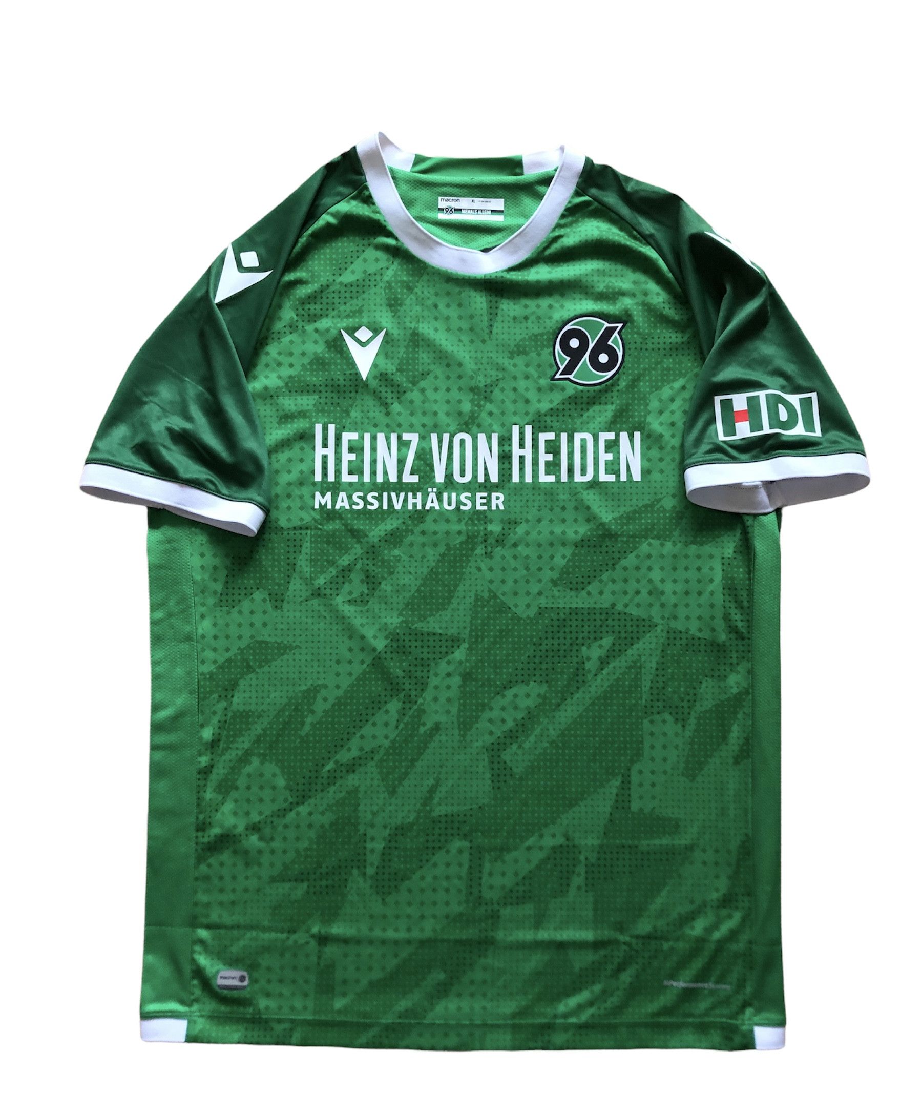Macron Hannover 96 football shirt 2020 Soccer Tee Y2K Sport Hype Size US XL / EU 56 / 4 - 1 Thumbnail