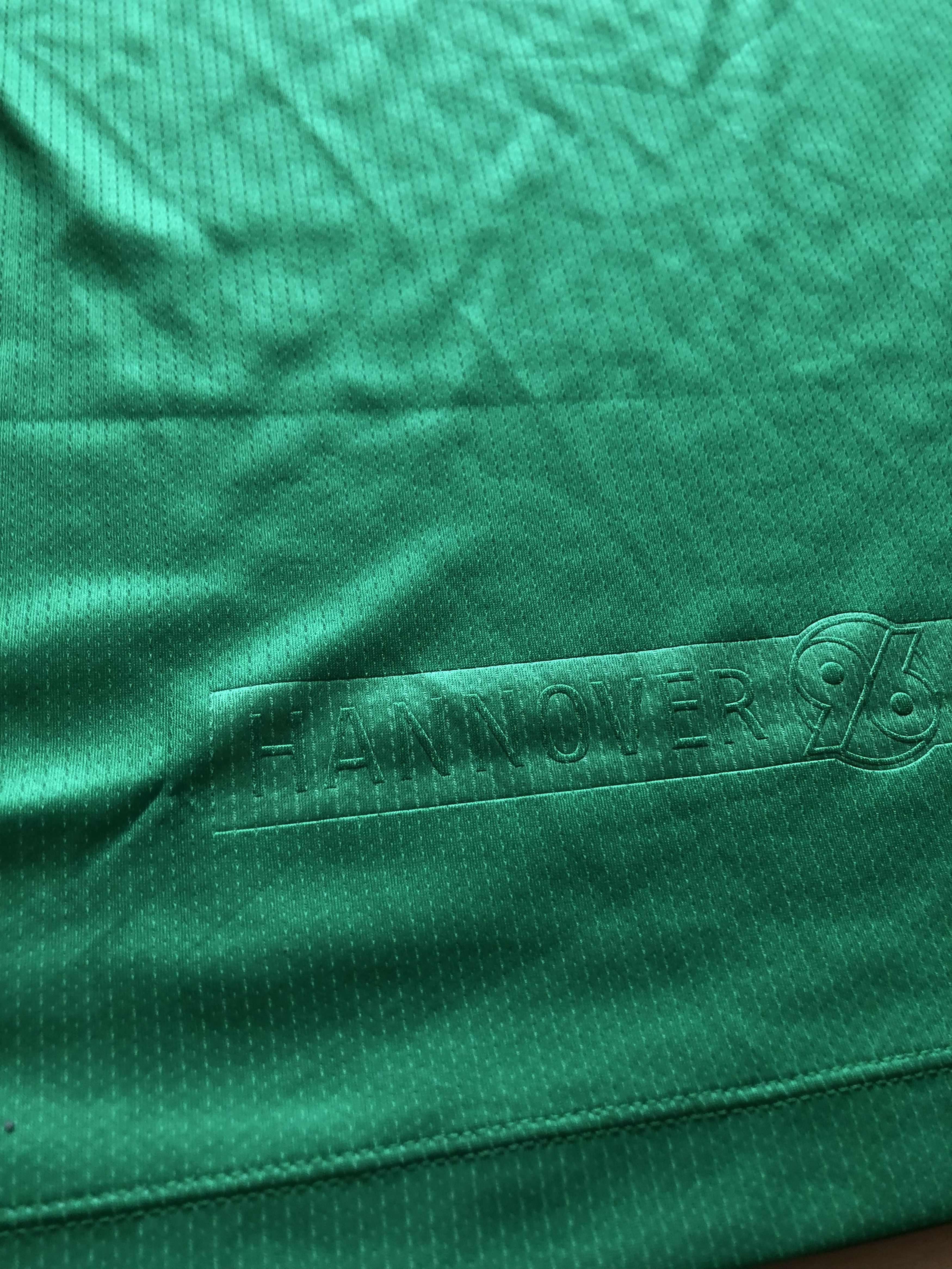 Macron Hannover 96 football shirt 2020 Soccer Tee Y2K Sport Hype Size US XL / EU 56 / 4 - 14 Thumbnail
