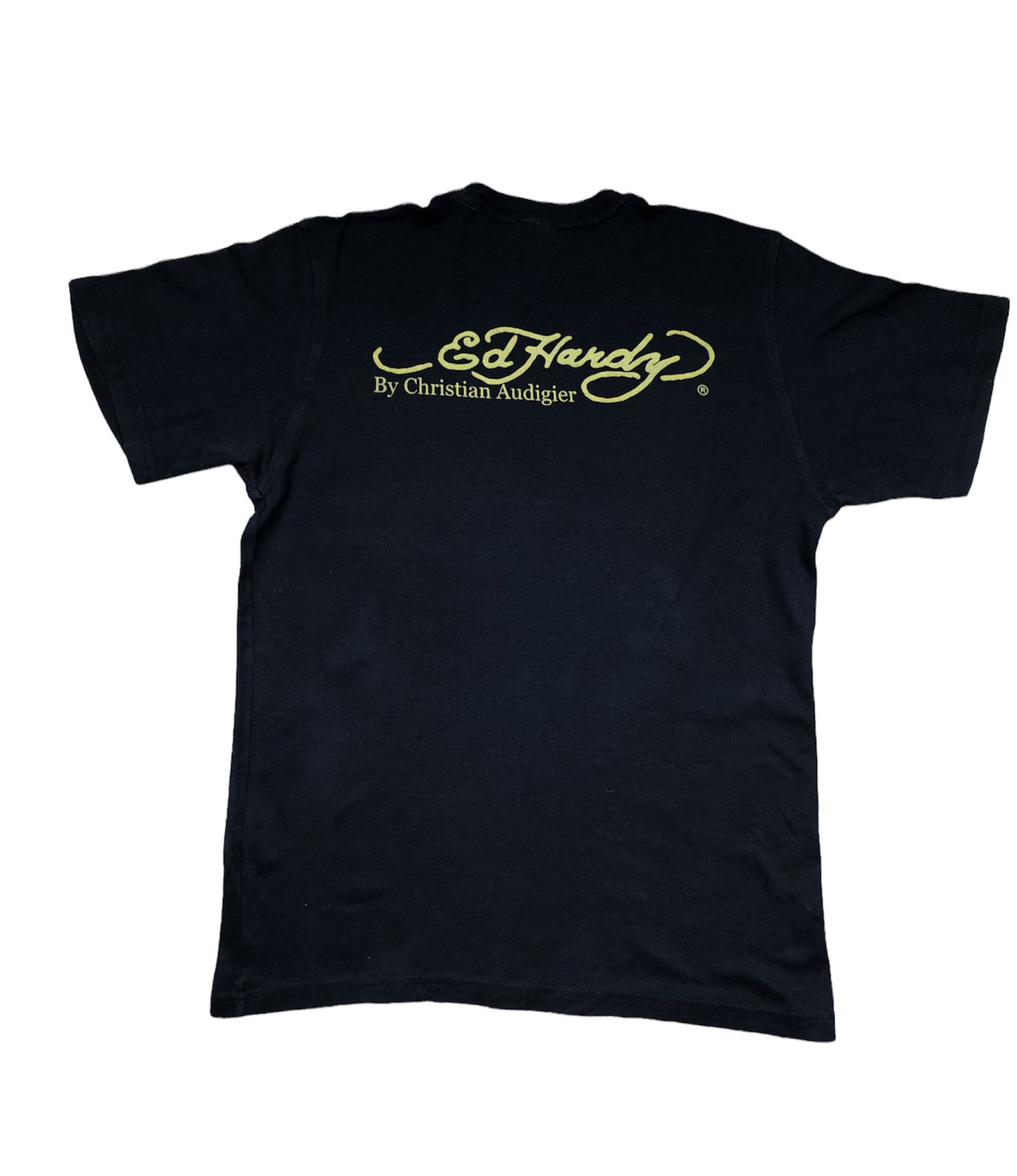 Christian Audigier × Ed Hardy × Vintage Vintage Don Ed Hardy Shirt Rare Y2K Hype Drill Size US M / EU 48-50 / 2 - 2 Thumbnail