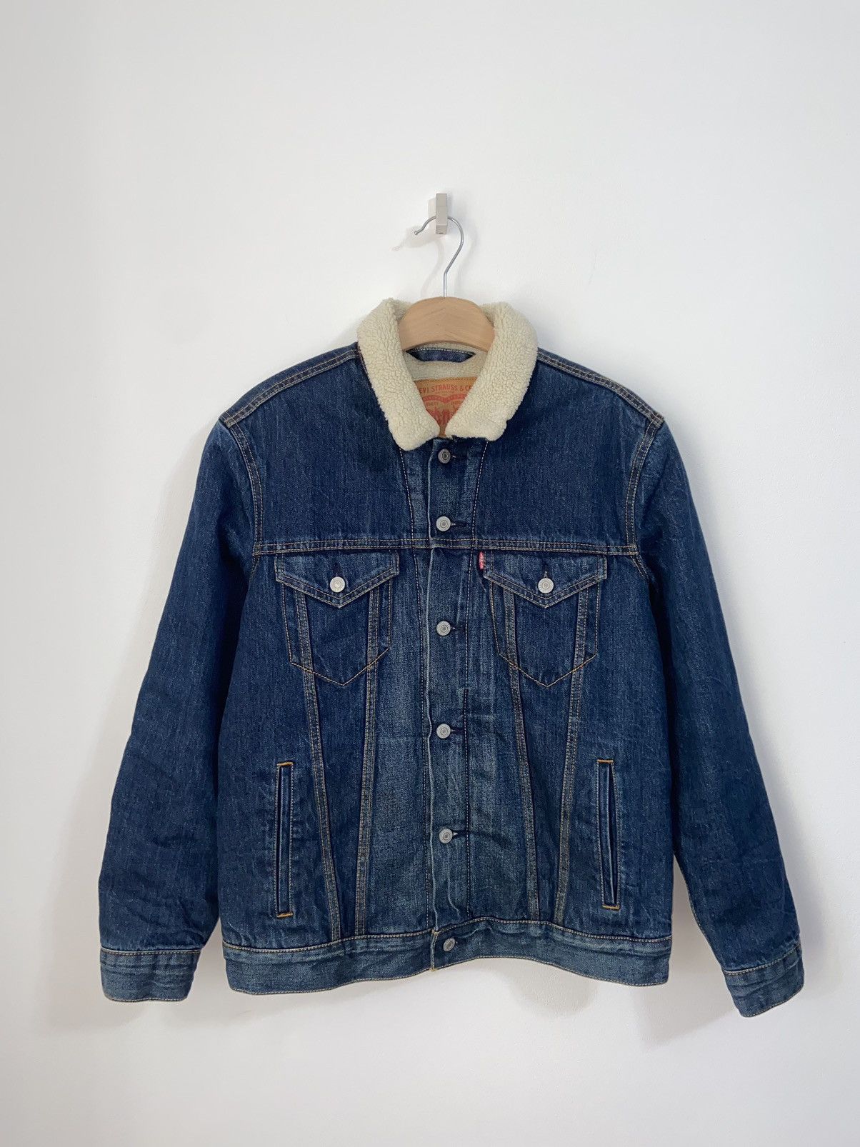 Levi's Levi’s Vintage Denim Jacket Dark Blue Size US M / EU 48-50 / 2 - 1 Thumbnail