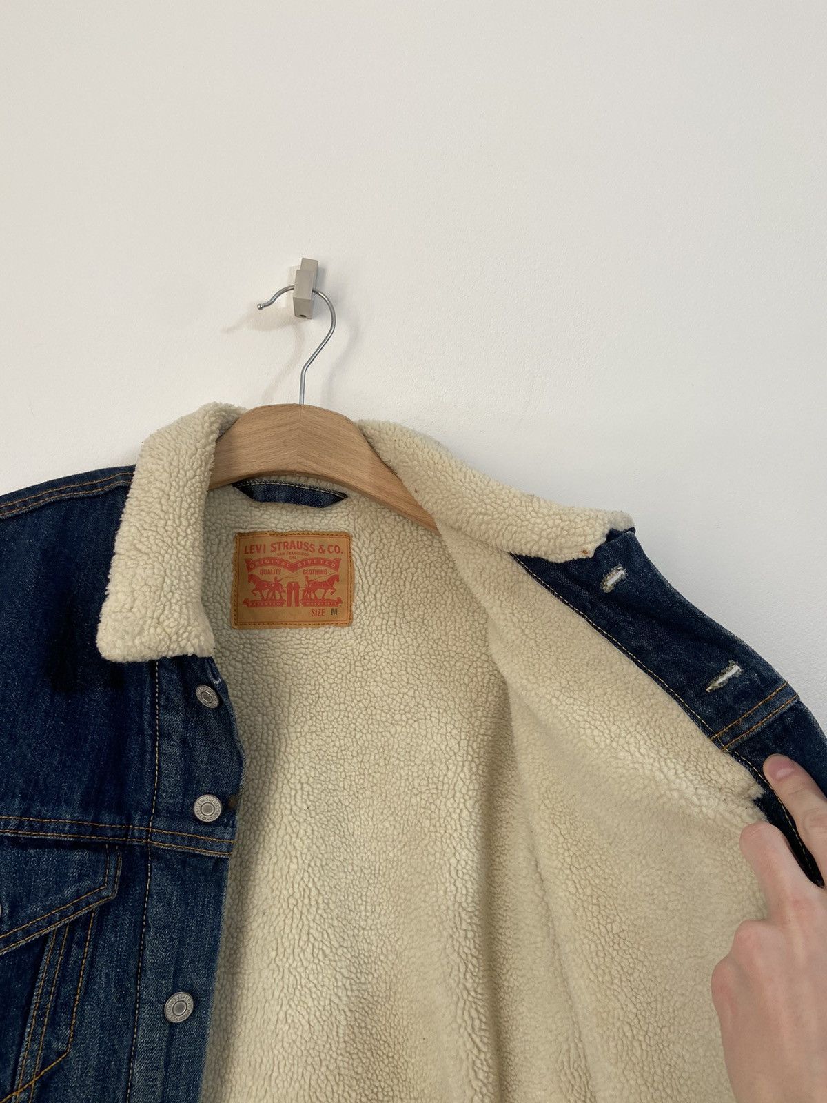 Levi's Levi’s Vintage Denim Jacket Dark Blue Size US M / EU 48-50 / 2 - 16 Thumbnail