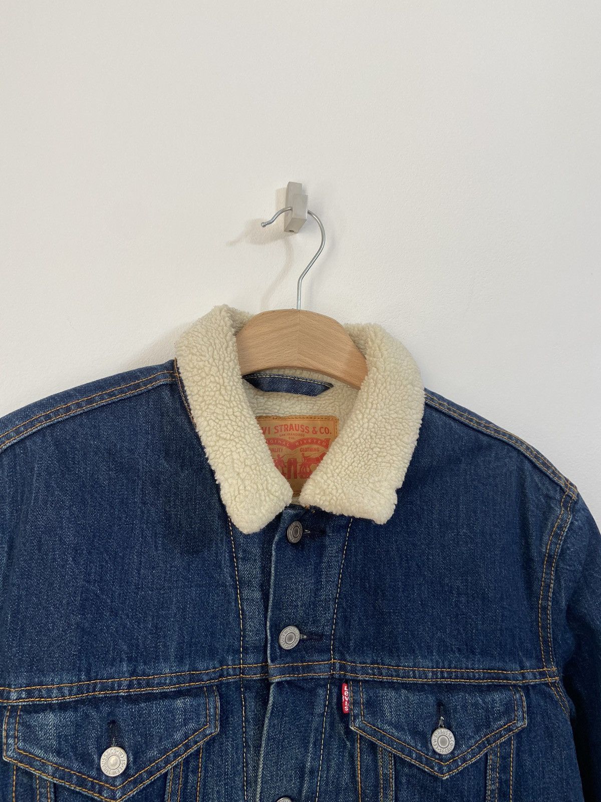 Levi's Levi’s Vintage Denim Jacket Dark Blue Size US M / EU 48-50 / 2 - 2 Thumbnail