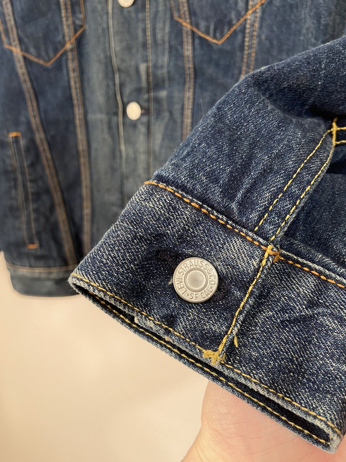Levi's Levi’s Vintage Denim Jacket Dark Blue Size US M / EU 48-50 / 2 - 14 Thumbnail
