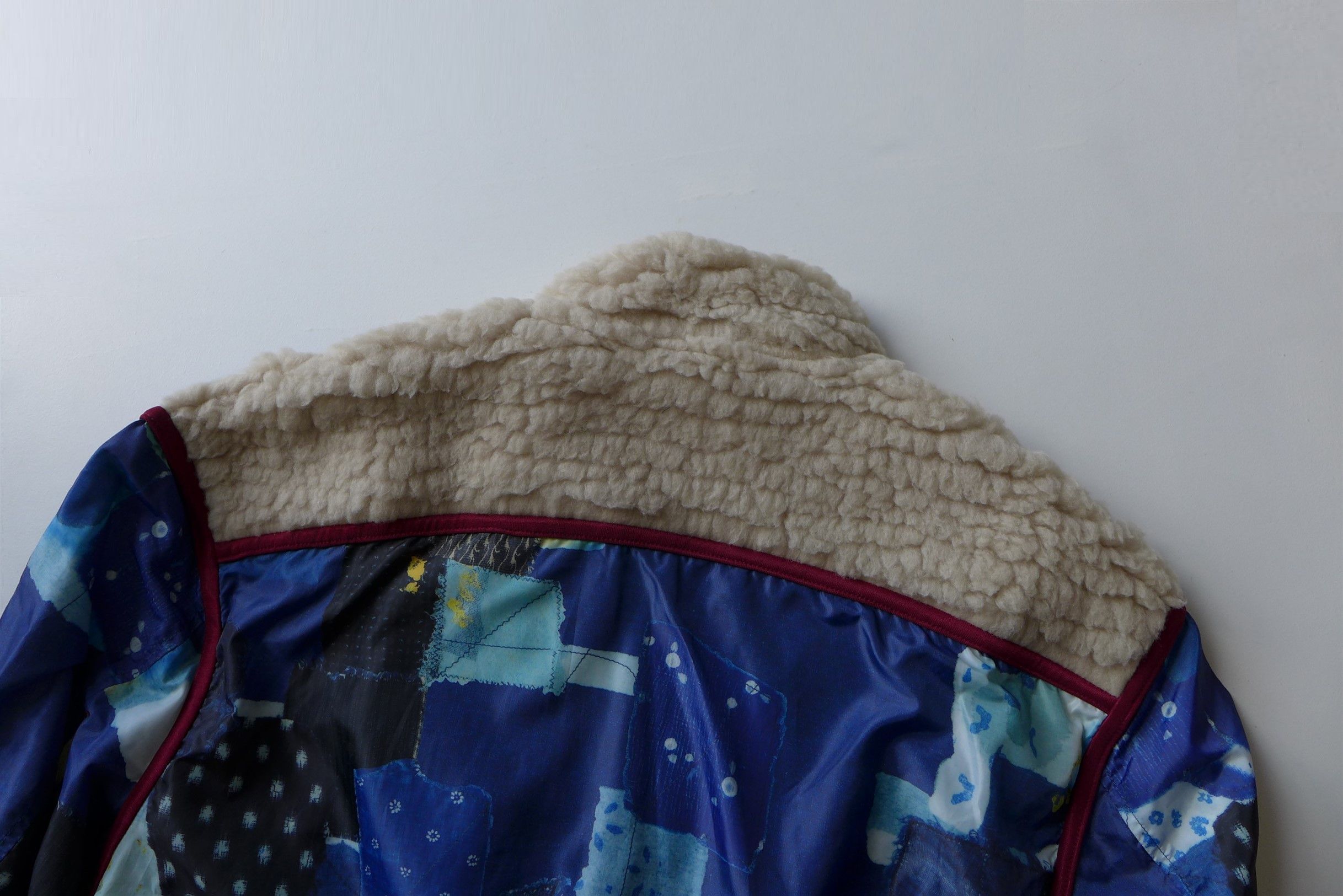 Kapital Kapital FW19 Boro Print x Boa Fleece Jacket. Size US L / EU 52-54 / 3 - 5 Thumbnail