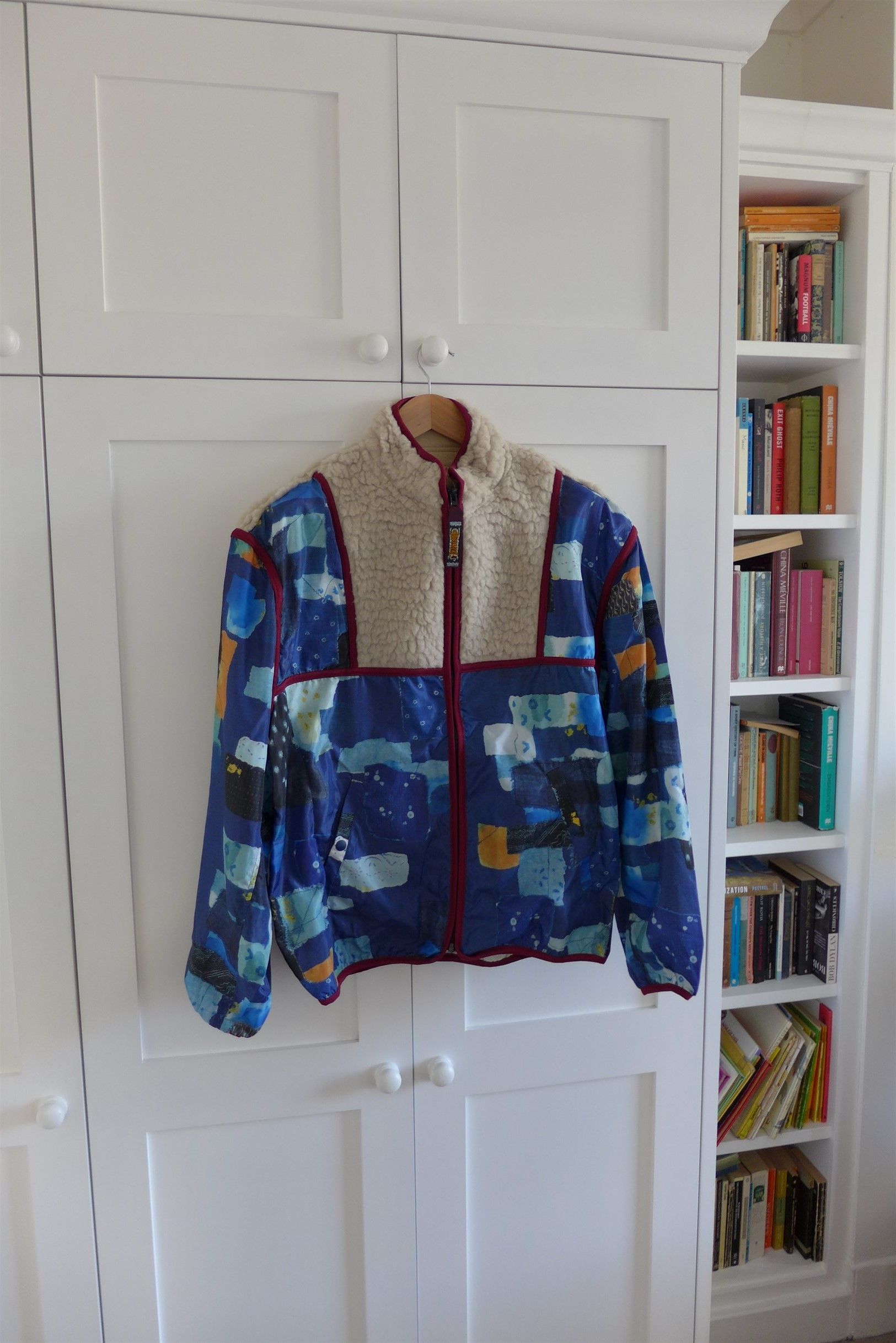 Kapital Kapital FW19 Boro Print x Boa Fleece Jacket. Size US L / EU 52-54 / 3 - 1 Thumbnail
