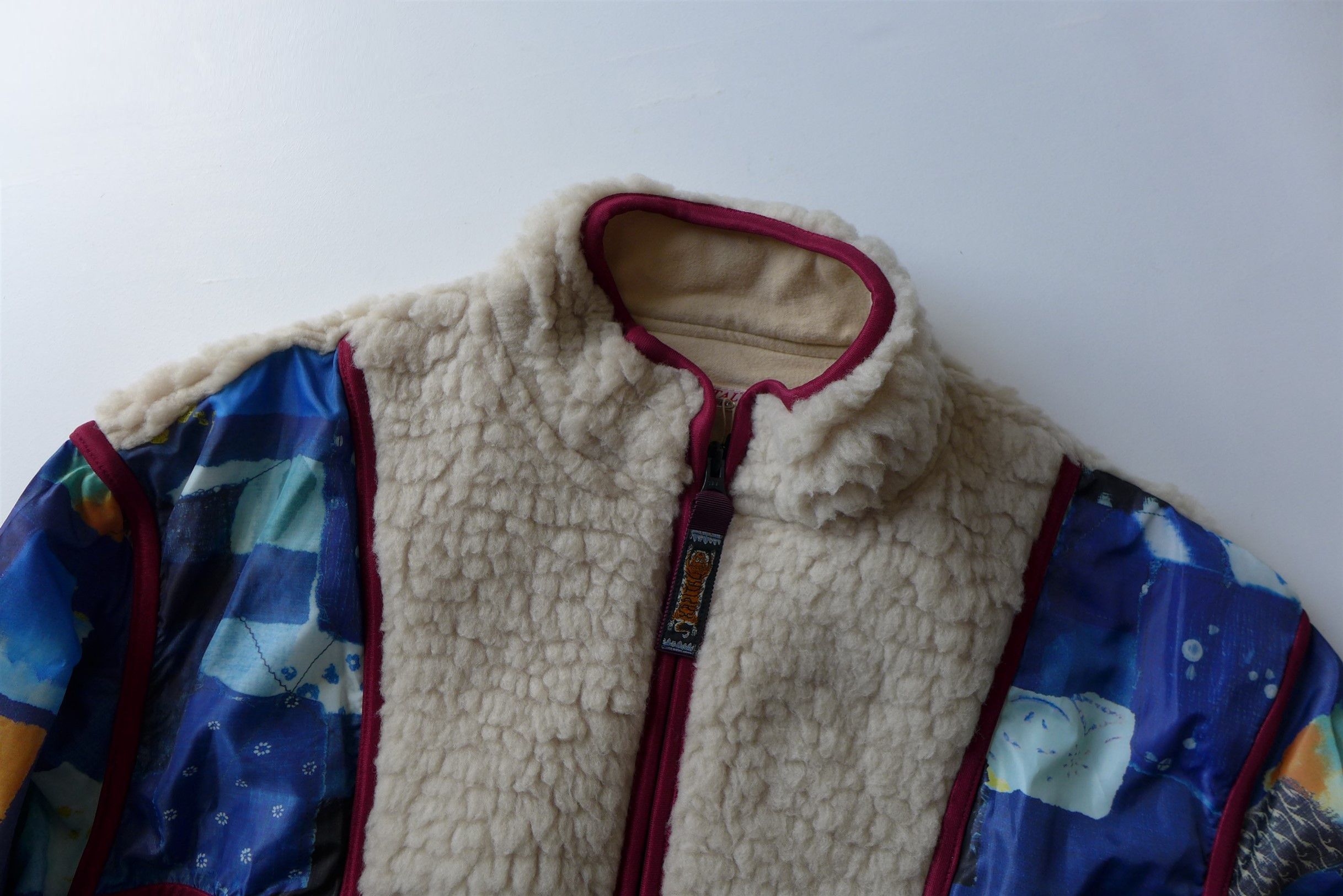 Kapital Kapital FW19 Boro Print x Boa Fleece Jacket. Size US L / EU 52-54 / 3 - 4 Thumbnail
