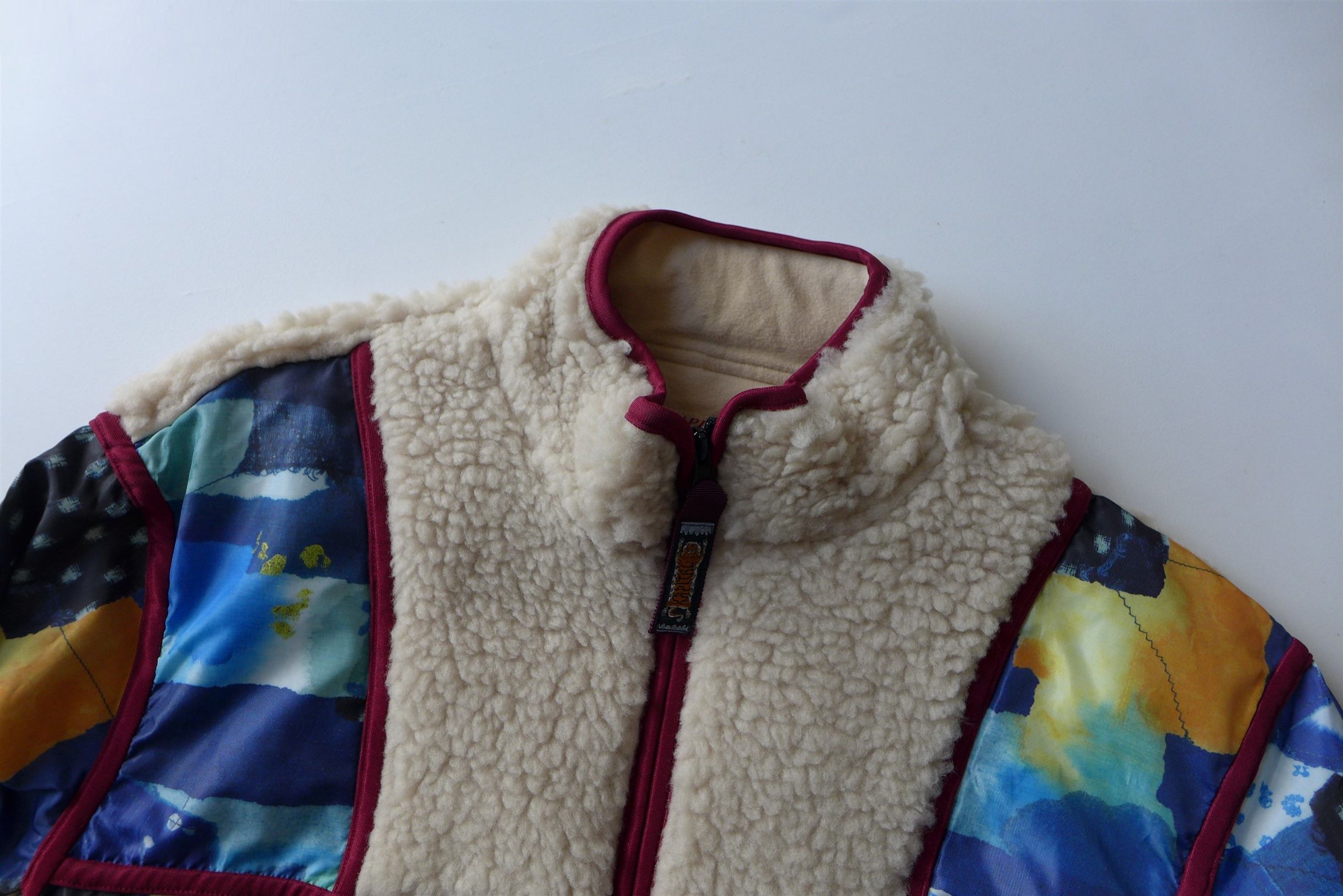 Kapital Kapital FW19 Boro Print x Boa Fleece Jacket Size US M / EU 48-50 / 2 - 4 Thumbnail