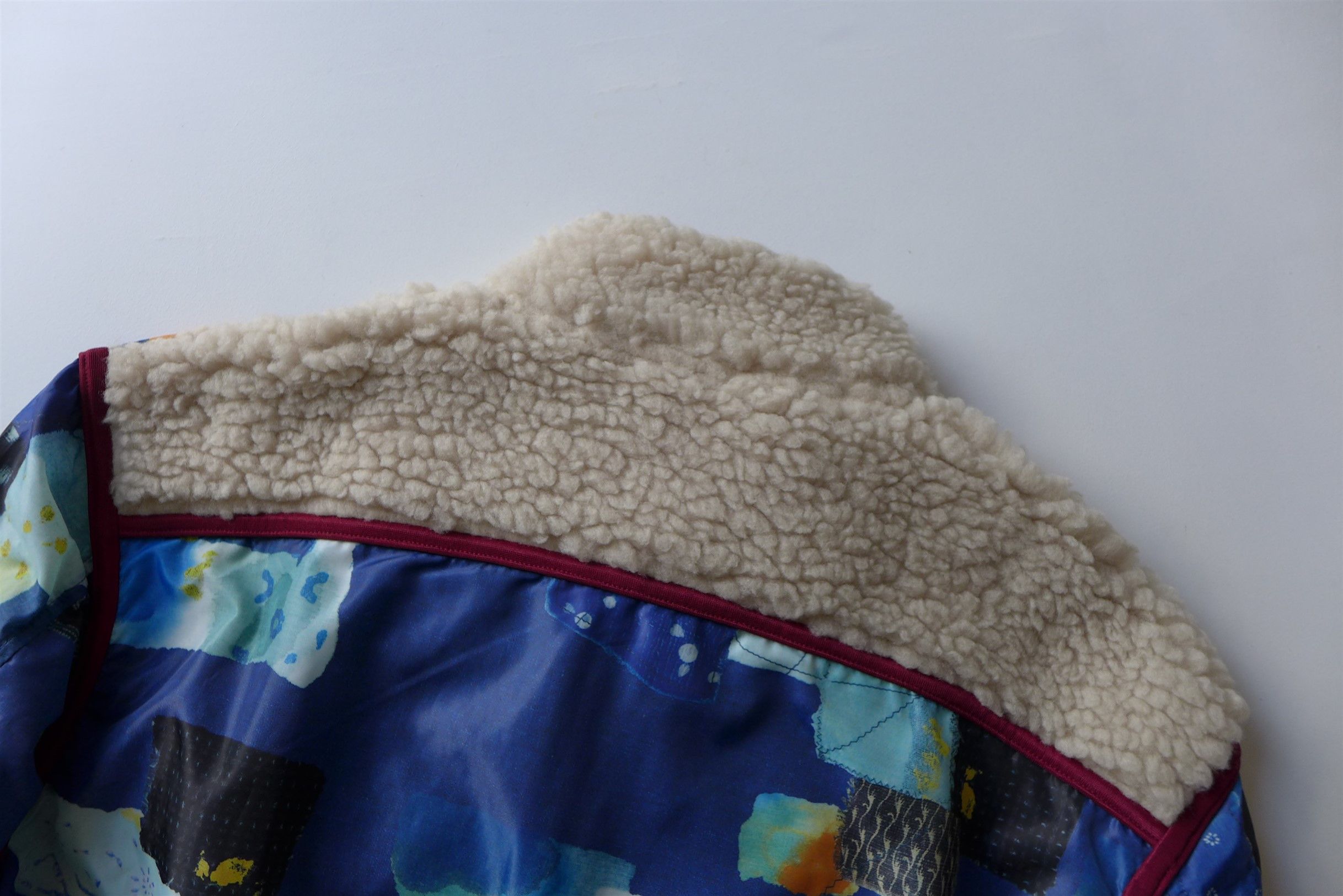 Kapital Kapital FW19 Boro Print x Boa Fleece Jacket Size US M / EU 48-50 / 2 - 5 Thumbnail