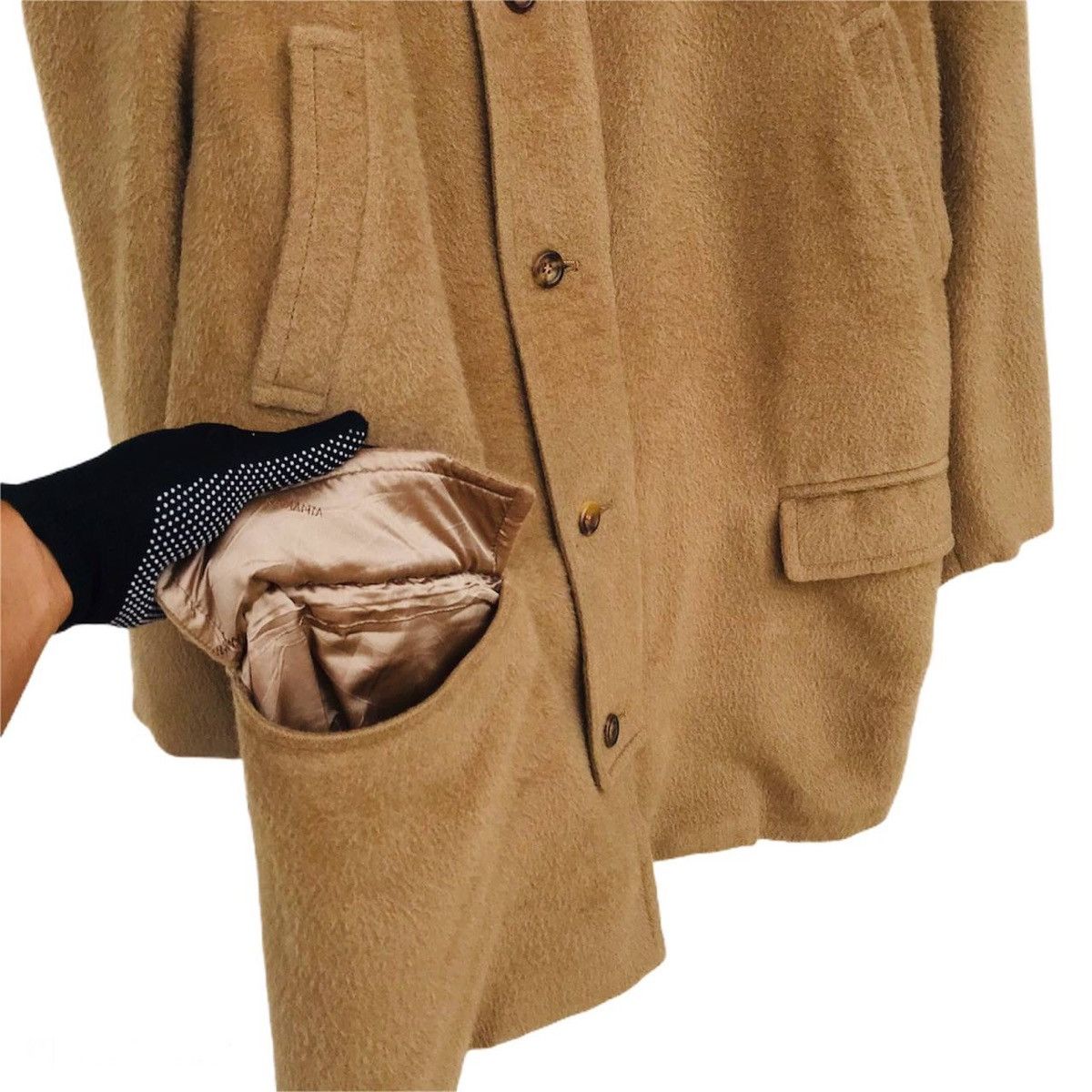 Loro Piana I’Uomo Kamanta Mohair wool coat made in Italy Size US XL / EU 56 / 4 - 6 Thumbnail
