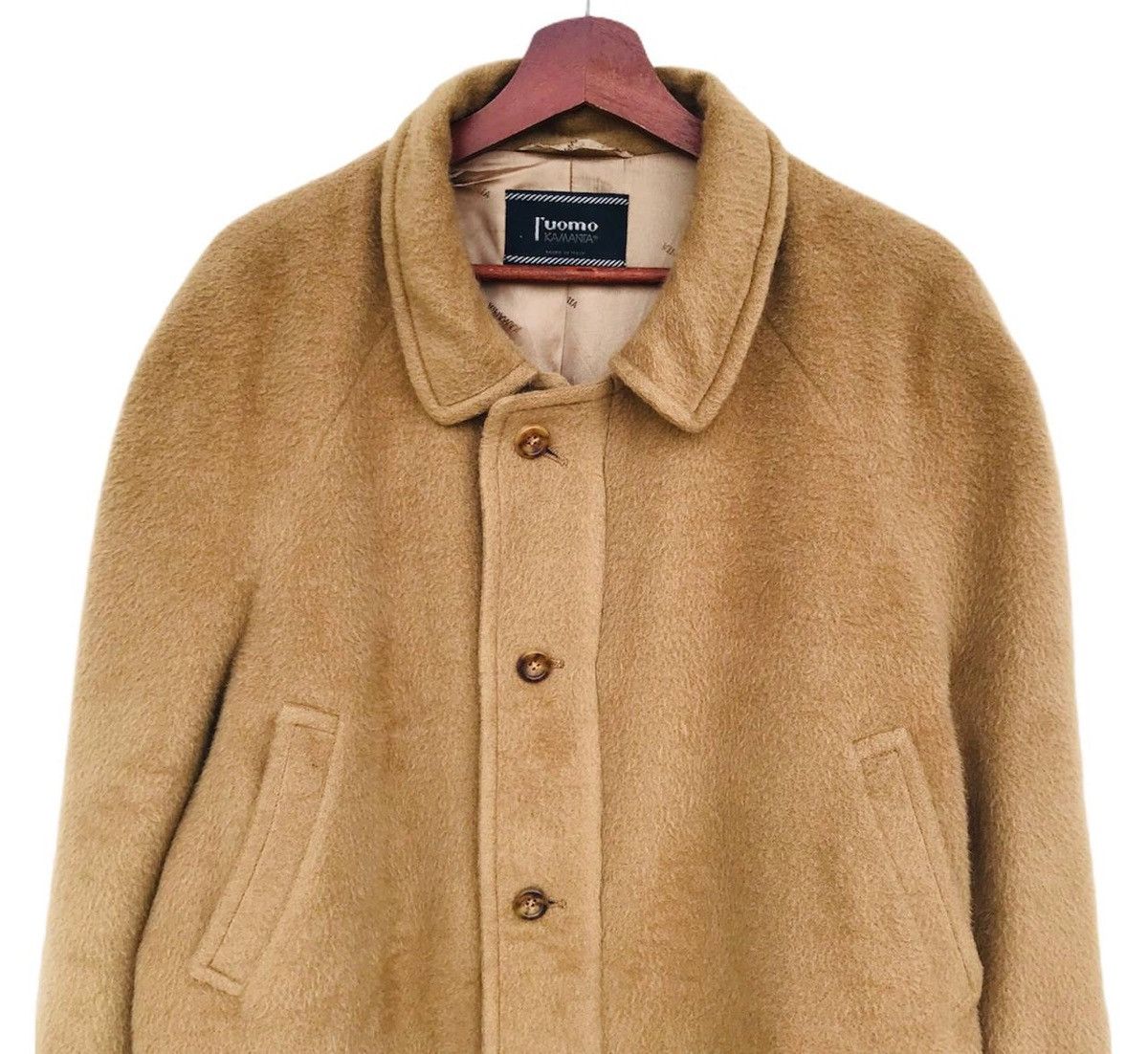 Loro Piana I’Uomo Kamanta Mohair wool coat made in Italy Size US XL / EU 56 / 4 - 3 Thumbnail
