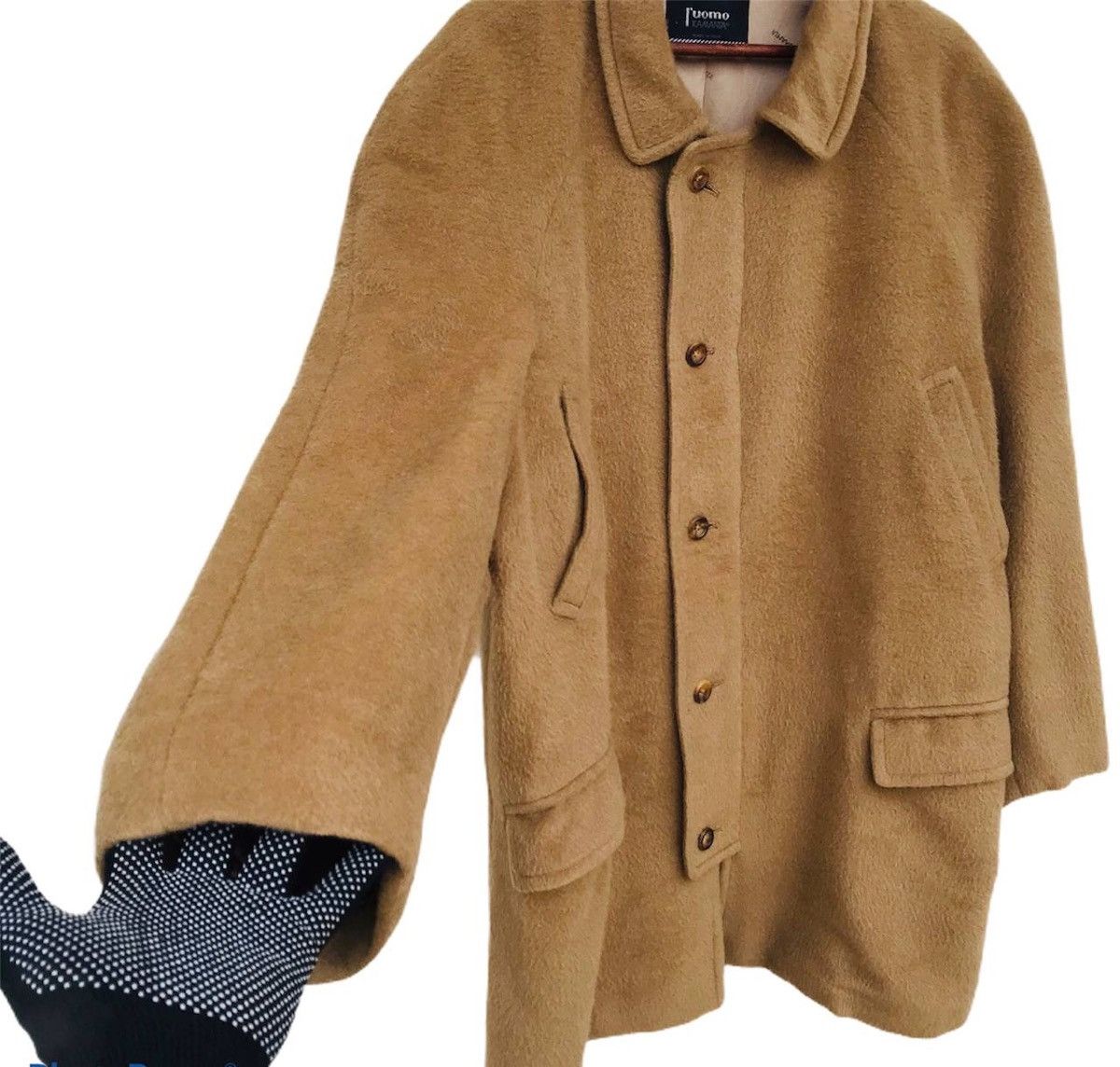Loro Piana I’Uomo Kamanta Mohair wool coat made in Italy Size US XL / EU 56 / 4 - 5 Thumbnail
