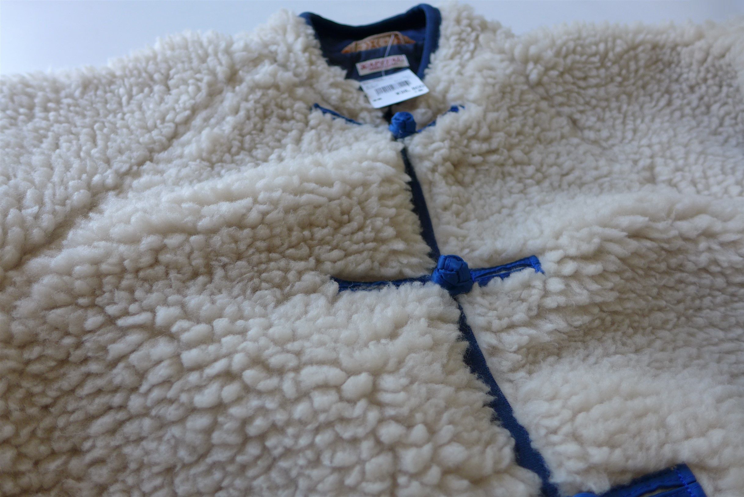 Kapital Kapital Boa Fleece MAKANAI Jacket - Ecru Size US S / EU 44-46 / 1 - 5 Thumbnail