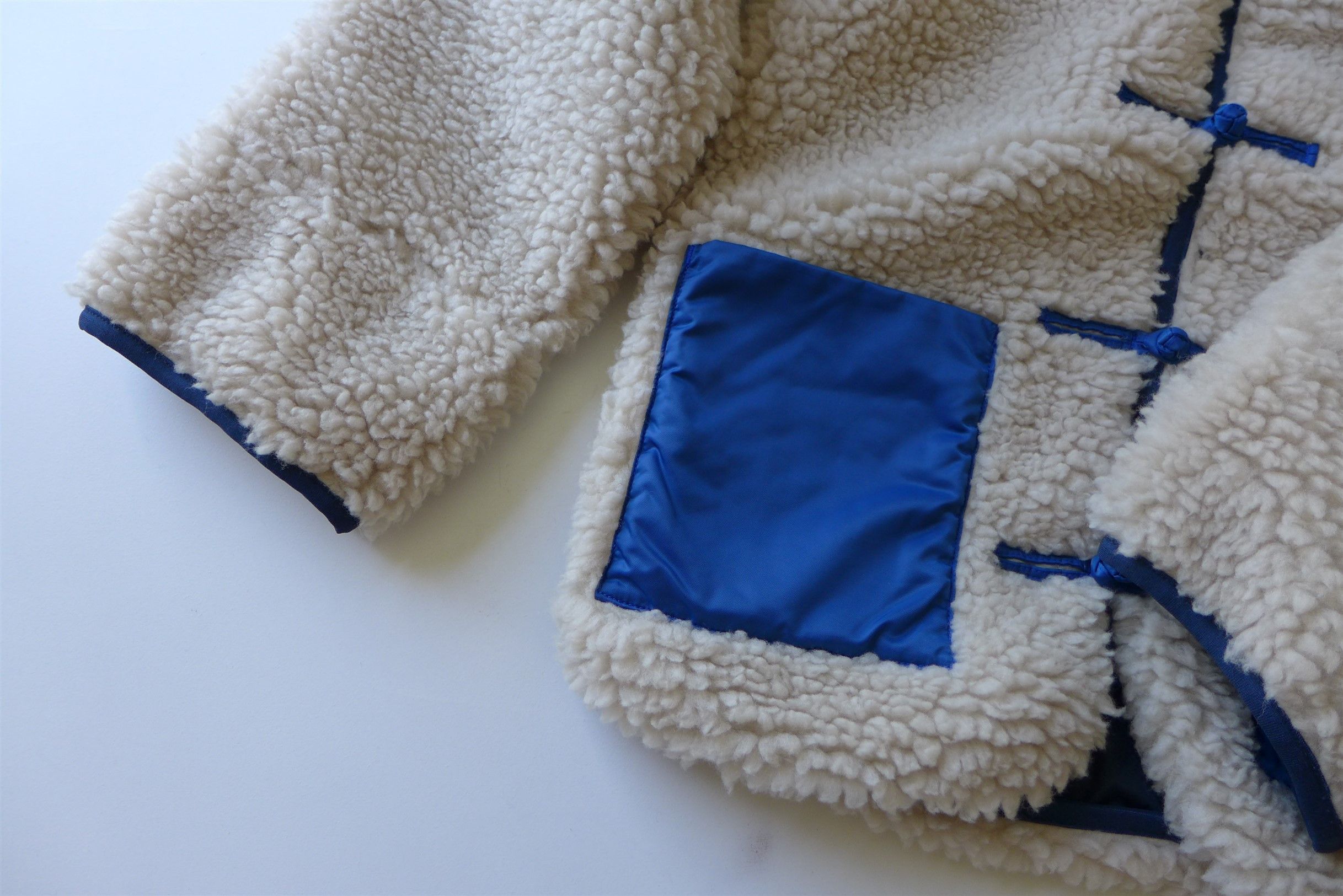 Kapital Kapital Boa Fleece MAKANAI Jacket - Ecru Size US S / EU 44-46 / 1 - 6 Thumbnail