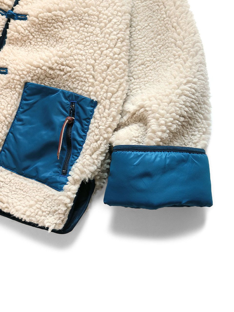 Kapital Kapital Boa Fleece MAKANAI Jacket - Ecru Size US S / EU 44-46 / 1 - 17 Thumbnail