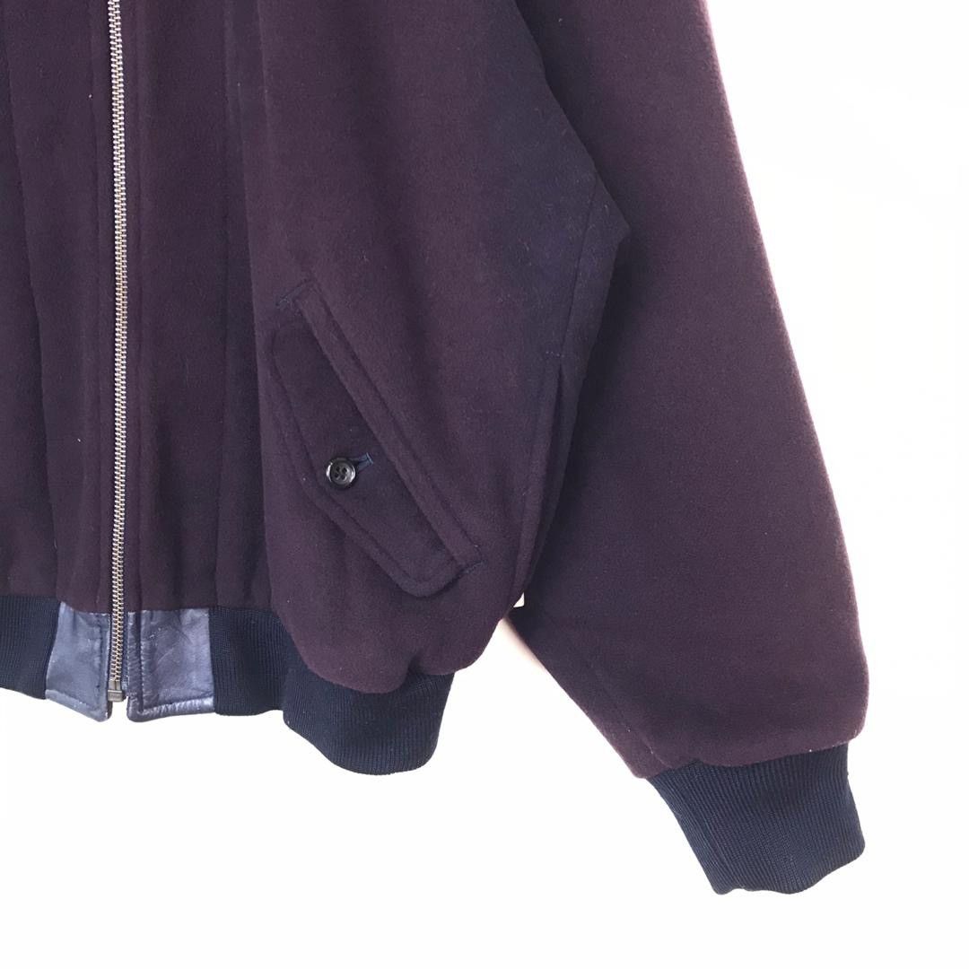 Issey Miyake × Mademoiselle Non Non Vintage Mademoiselle Non Non faded wool bomber Jacket Size US M / EU 48-50 / 2 - 3 Thumbnail
