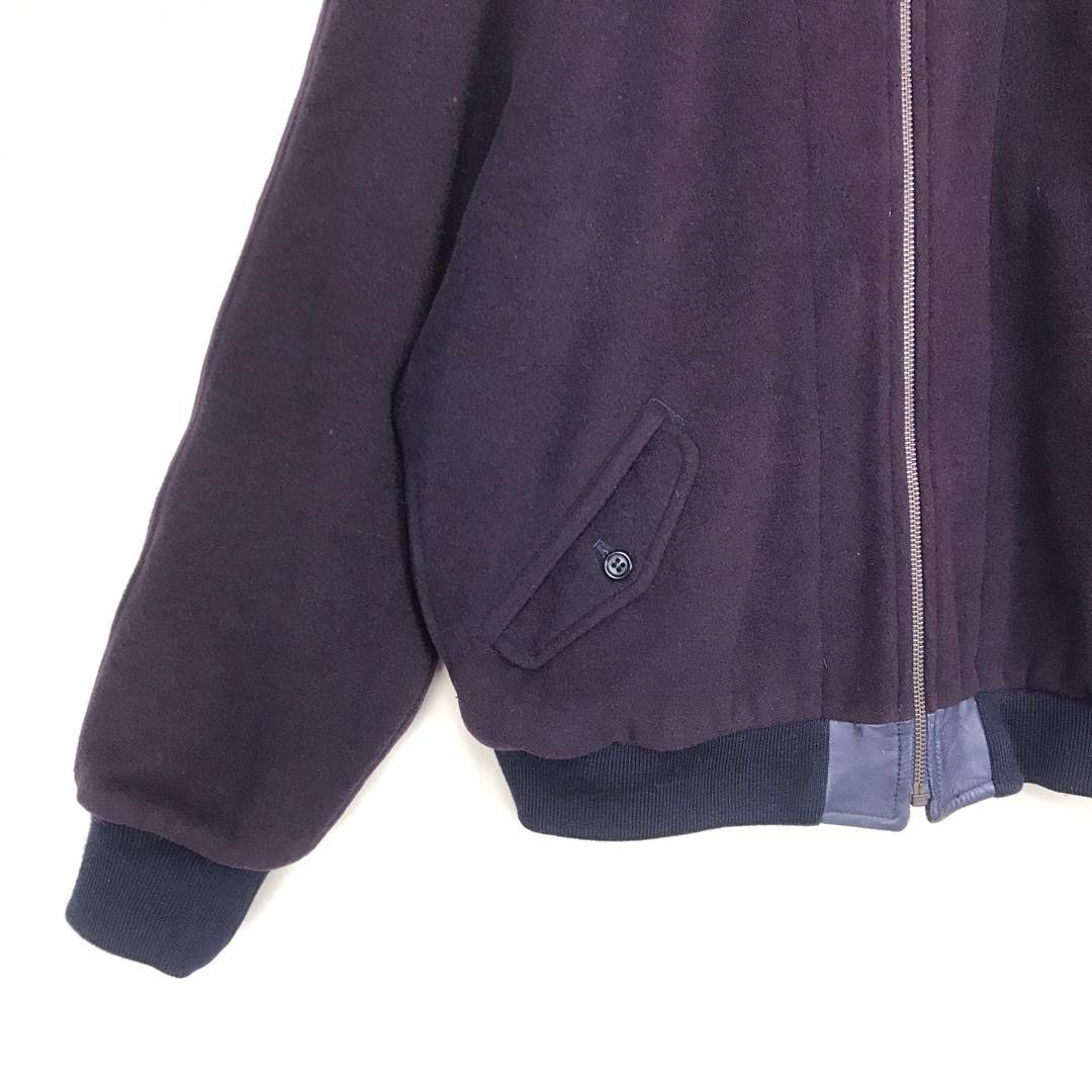 Issey Miyake × Mademoiselle Non Non Vintage Mademoiselle Non Non faded wool bomber Jacket Size US M / EU 48-50 / 2 - 4 Thumbnail