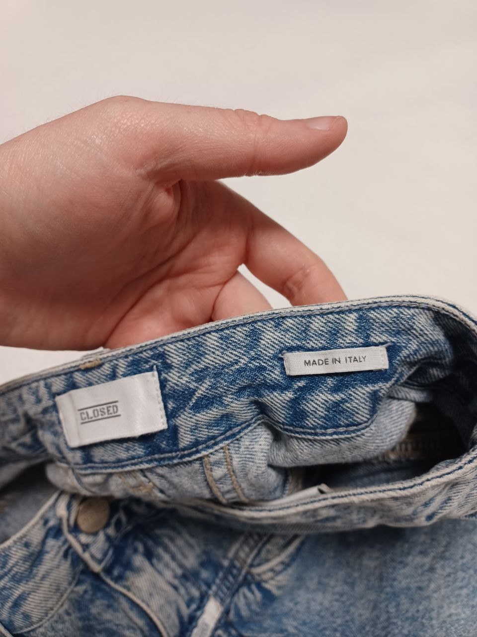 CLOSED Made in Italy Closed pedal pusher jeans handmade Size 32" / US 10 / IT 46 - 5 Thumbnail