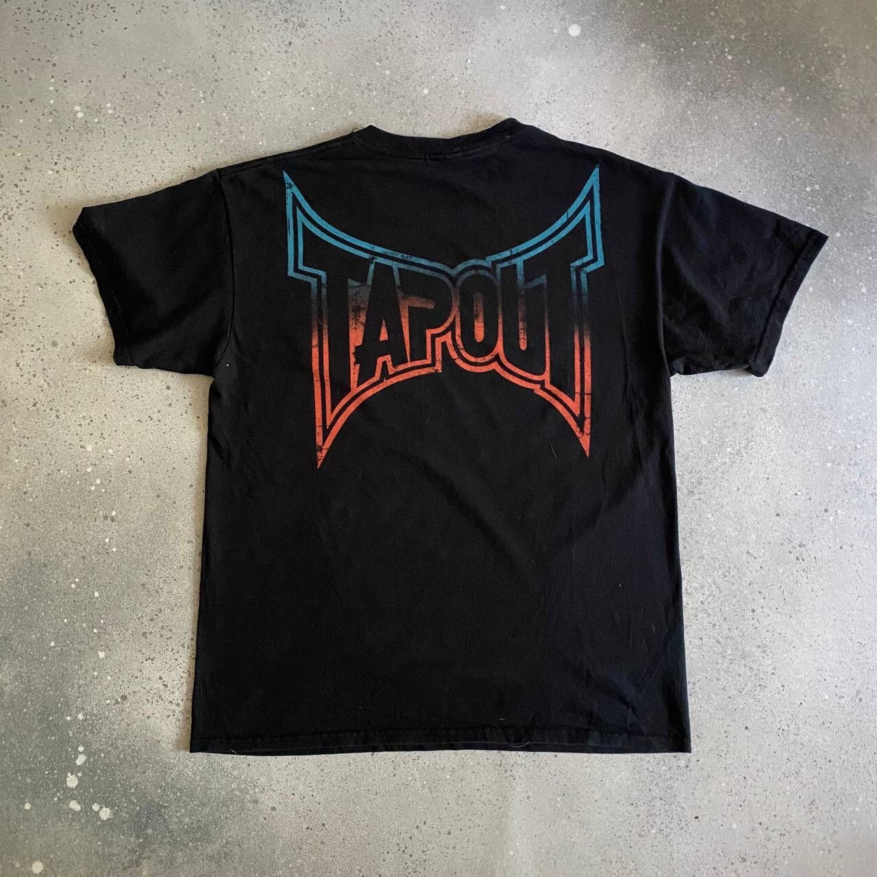 Tapout TAPOUT Kimbo Slice MMA / UFC Fighting Vintage T-Shirt Size US M / EU 48-50 / 2 - 2 Thumbnail