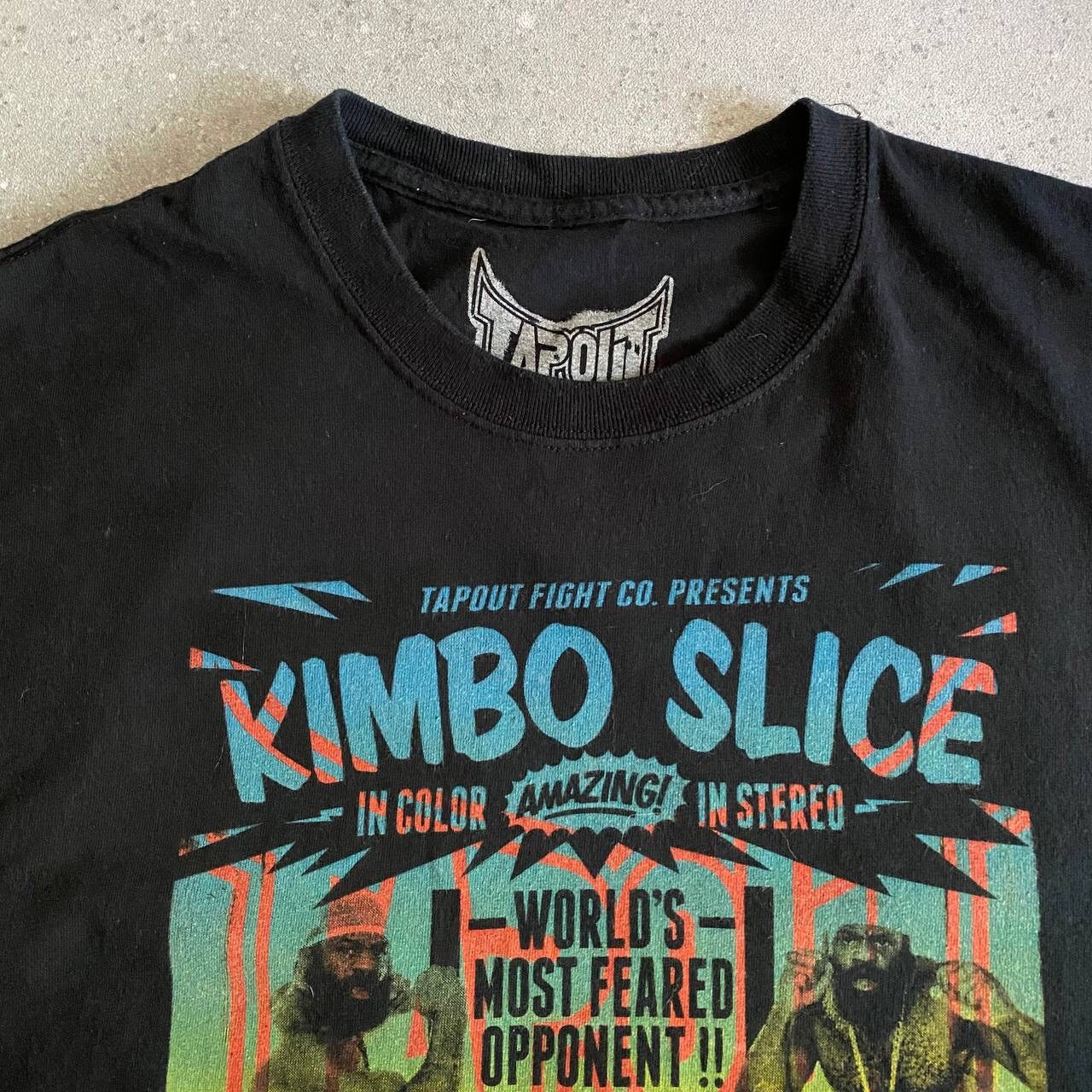 Tapout TAPOUT Kimbo Slice MMA / UFC Fighting Vintage T-Shirt Size US M / EU 48-50 / 2 - 3 Thumbnail